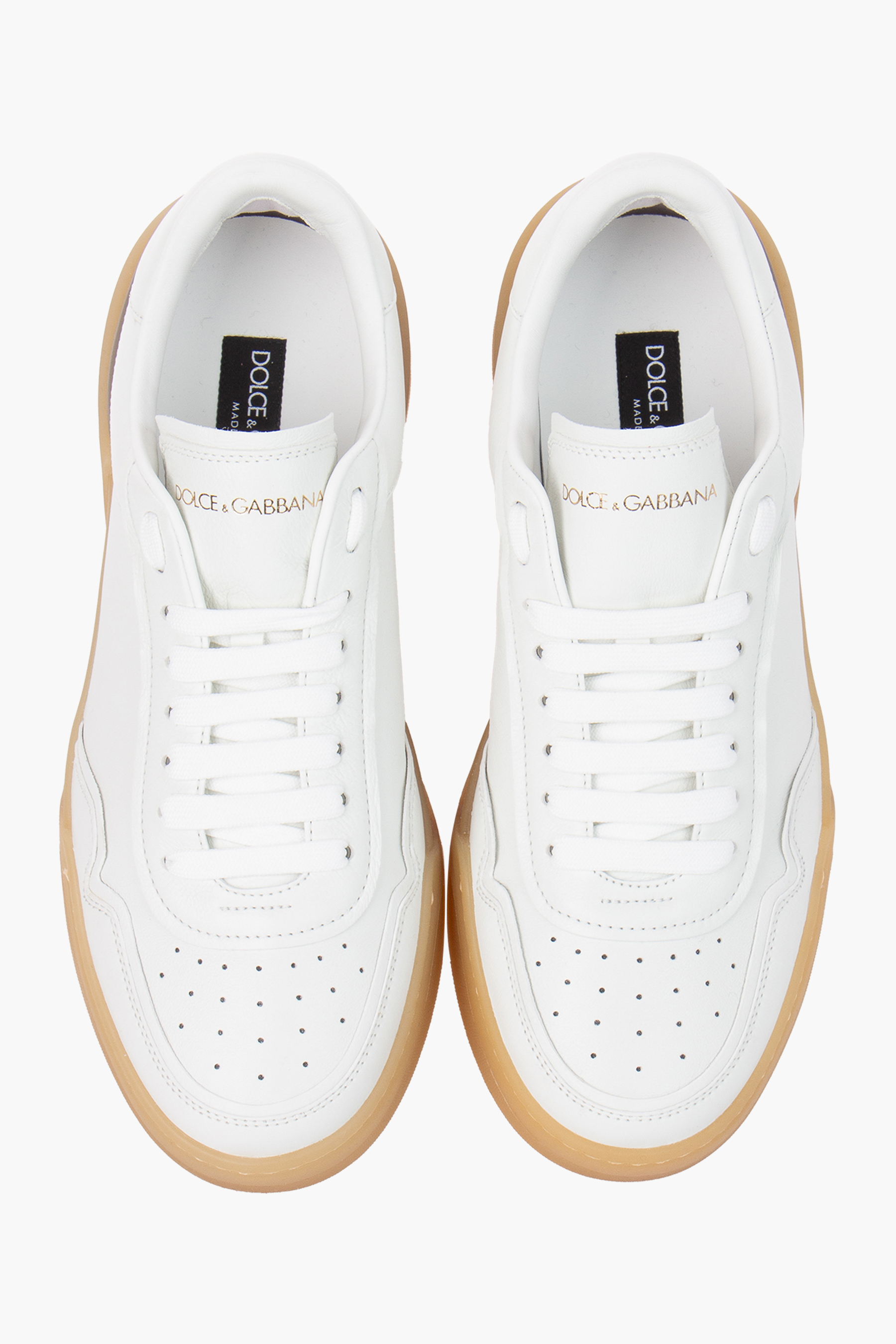 DOLCE & GABBANA Leather Sneakers New Roma