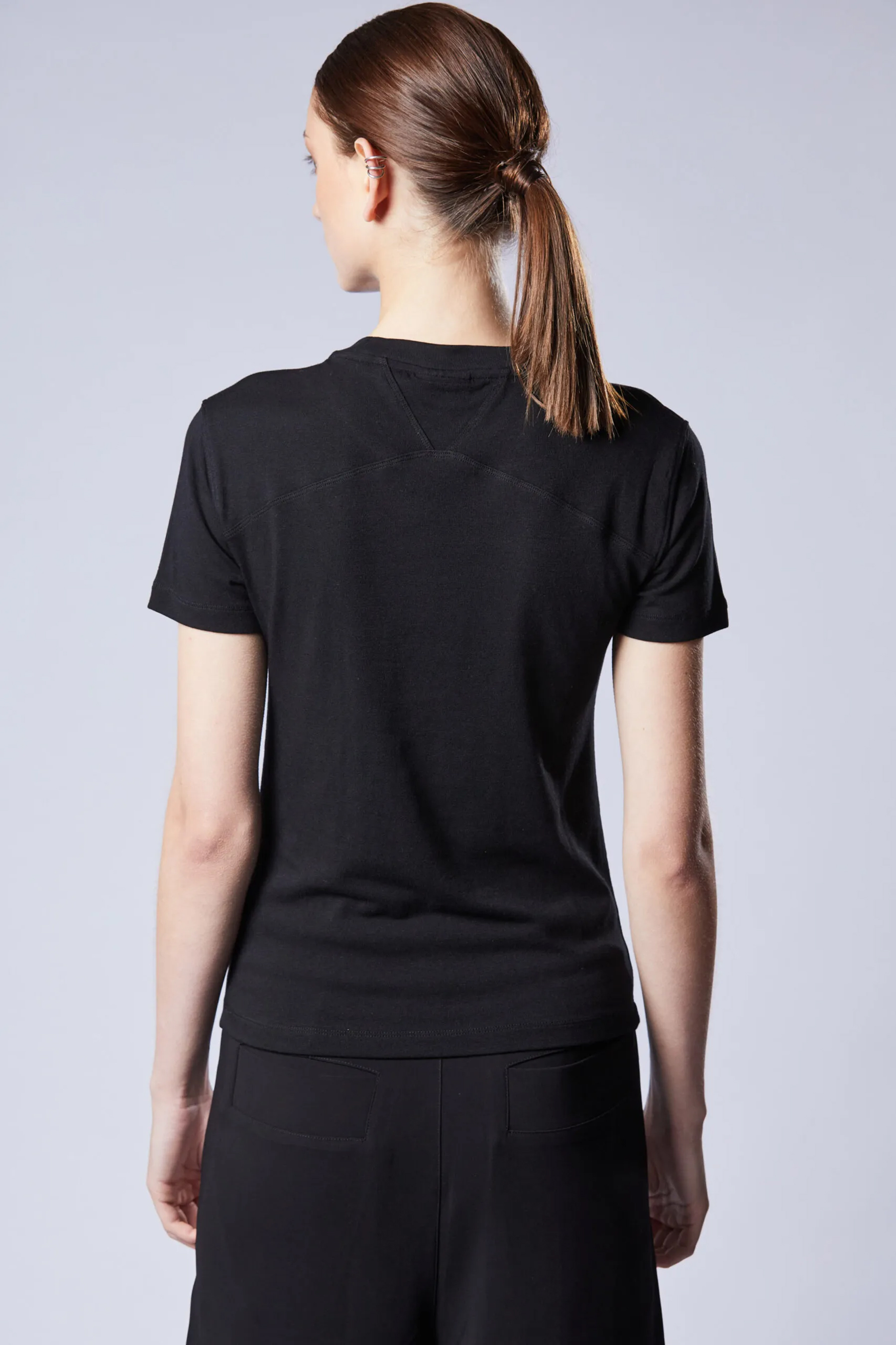 THOM KROM Round Neck Cotton Modal Jersey T-Shirt