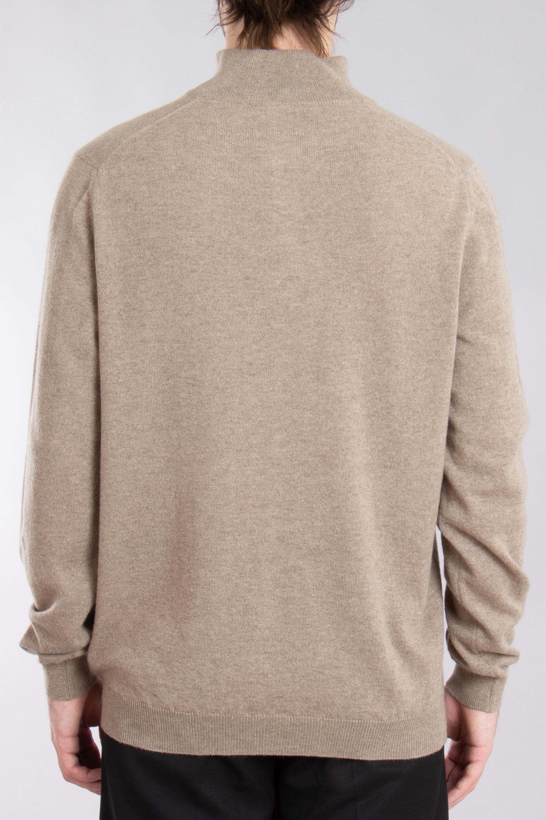 AIDA BARNI Cashmere Mock Neck Sweater