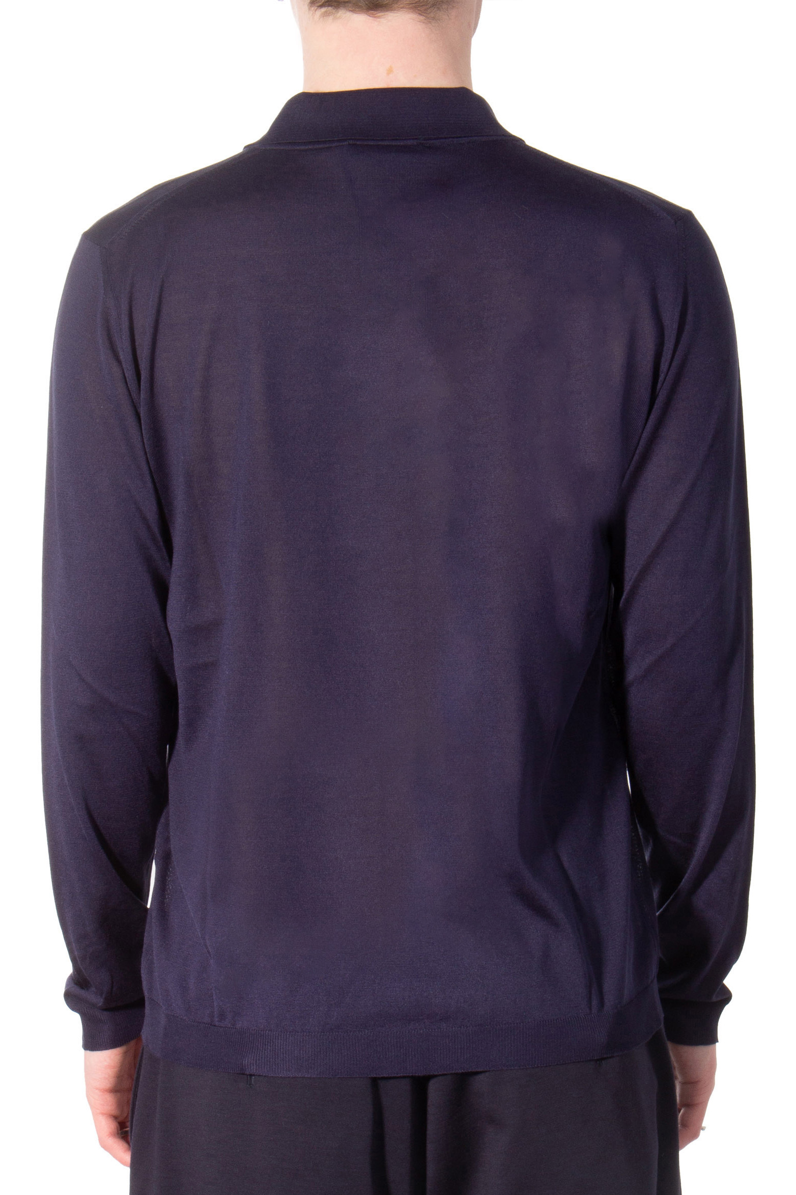 ROBERTO COLLINA Silk Polo Shirt