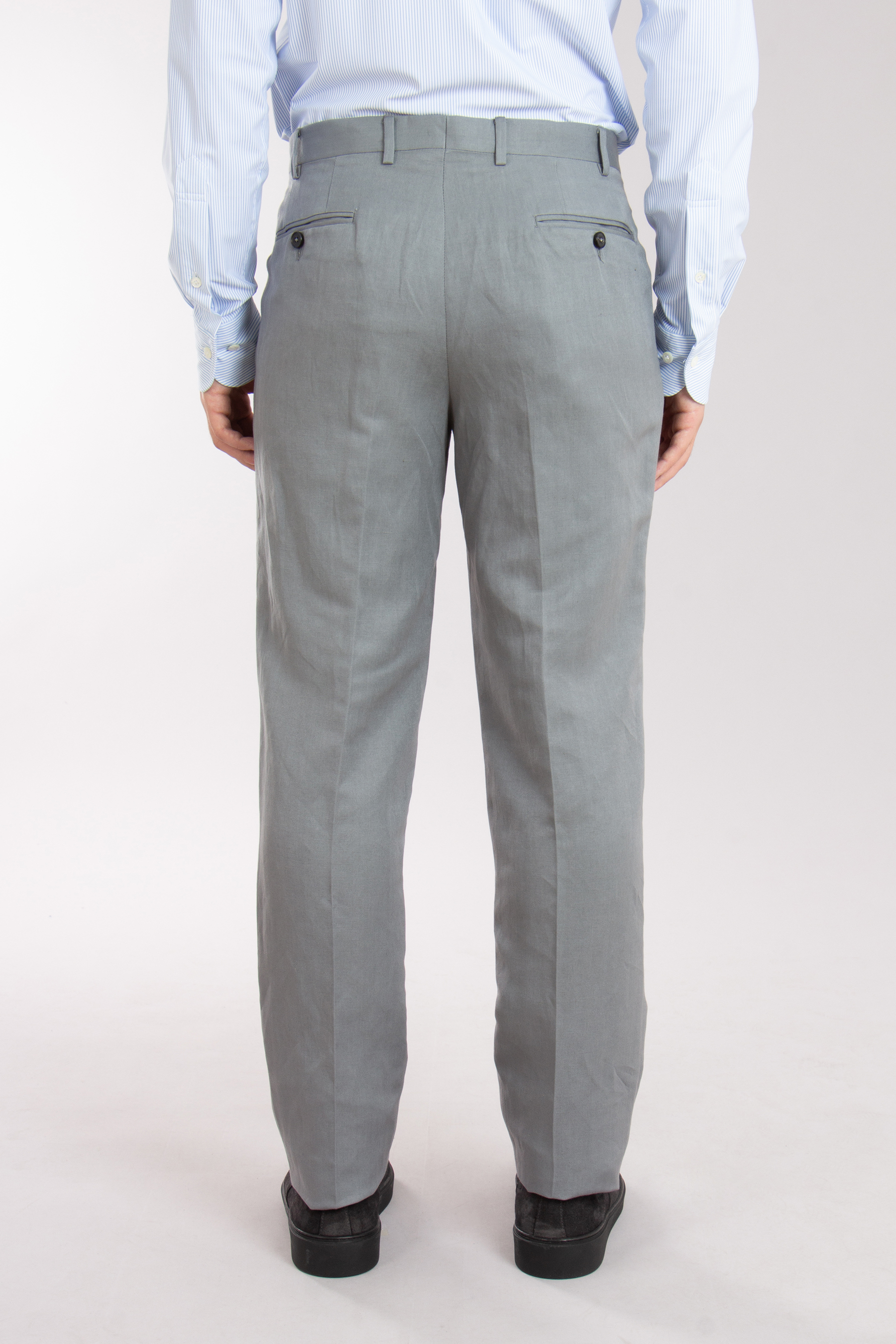 CANALI Linen-Silk Blend Pants