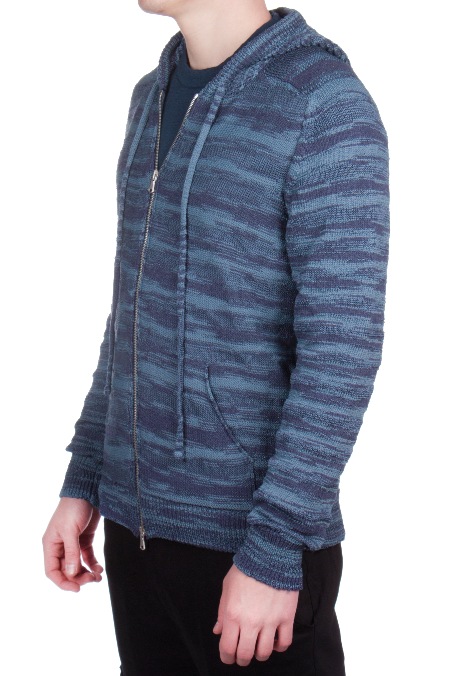 ROBERTO COLLINA Knit Zip-Hoodie