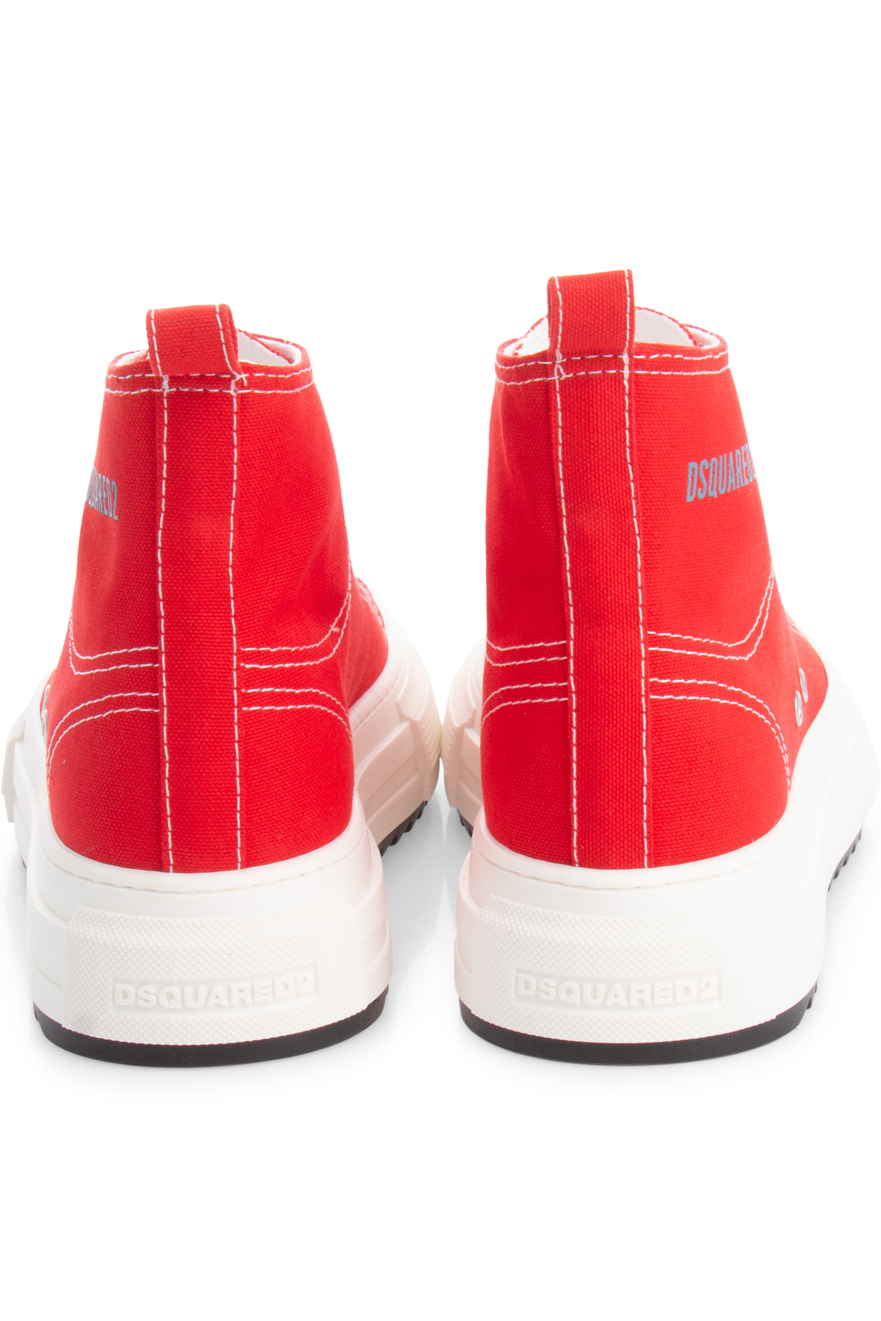 DSQUARED2 High Top Canvas Sneakers Berlin