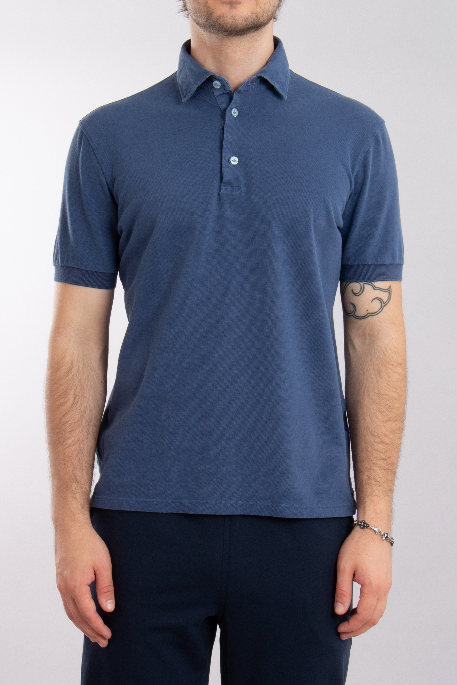 SONRISA Cotton Piqué Polo Shirt