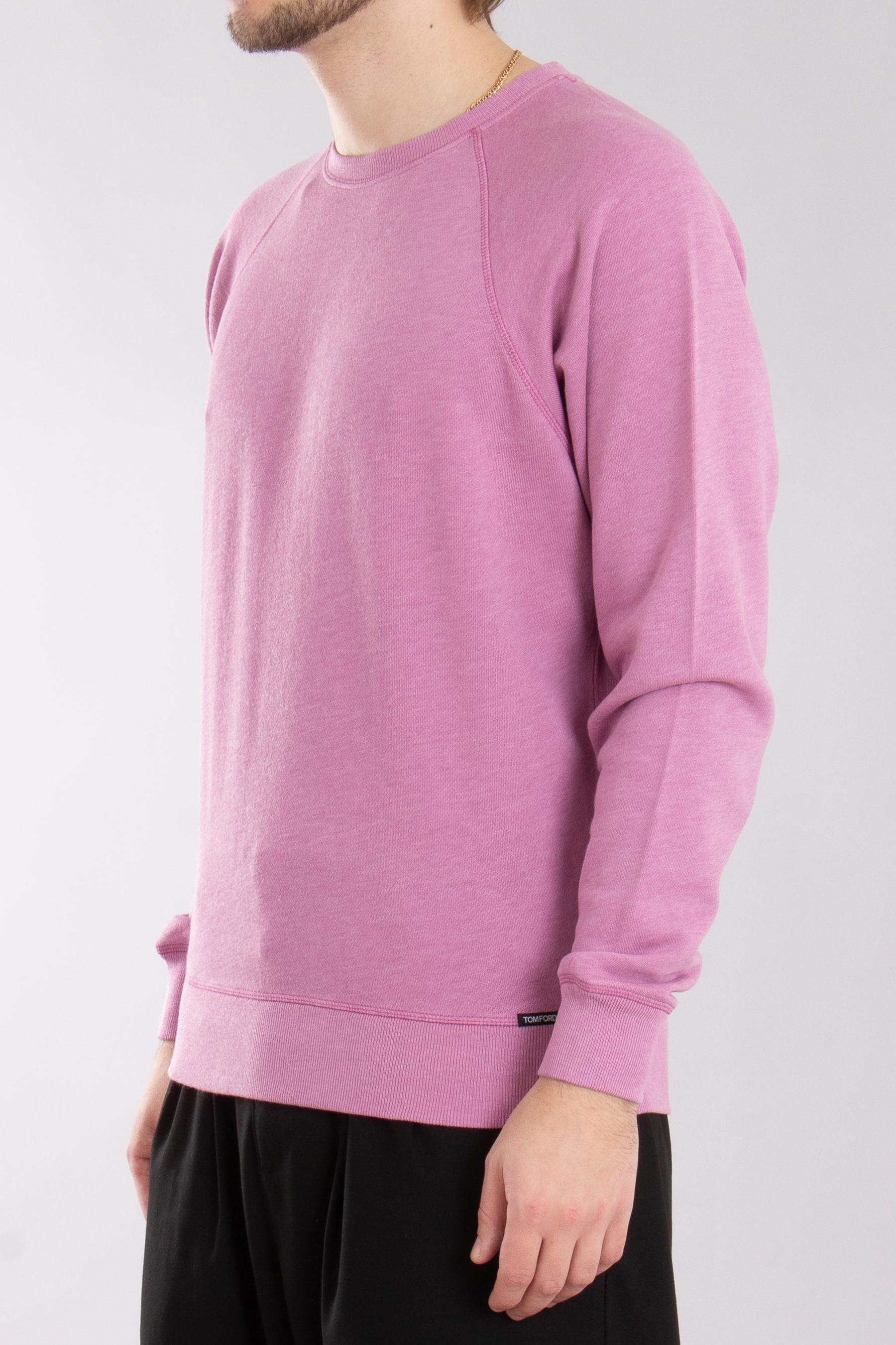 TOM FORD Gament-Dyed Cotton Blend Sweatshirt