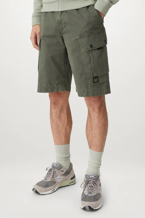 BELSTAFF Cotton Tactical Cargo Shorts