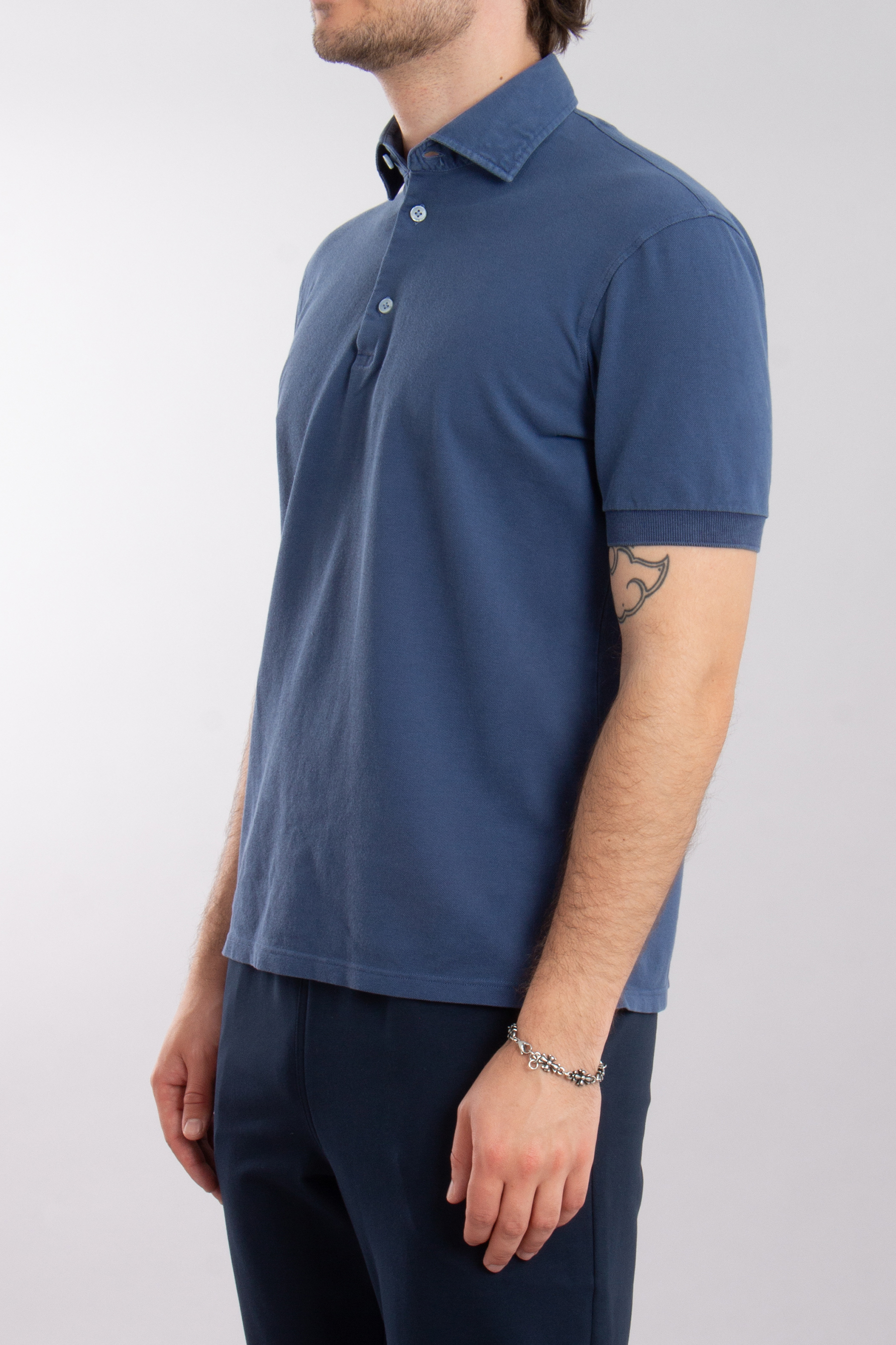 SONRISA Cotton Piqué Polo Shirt