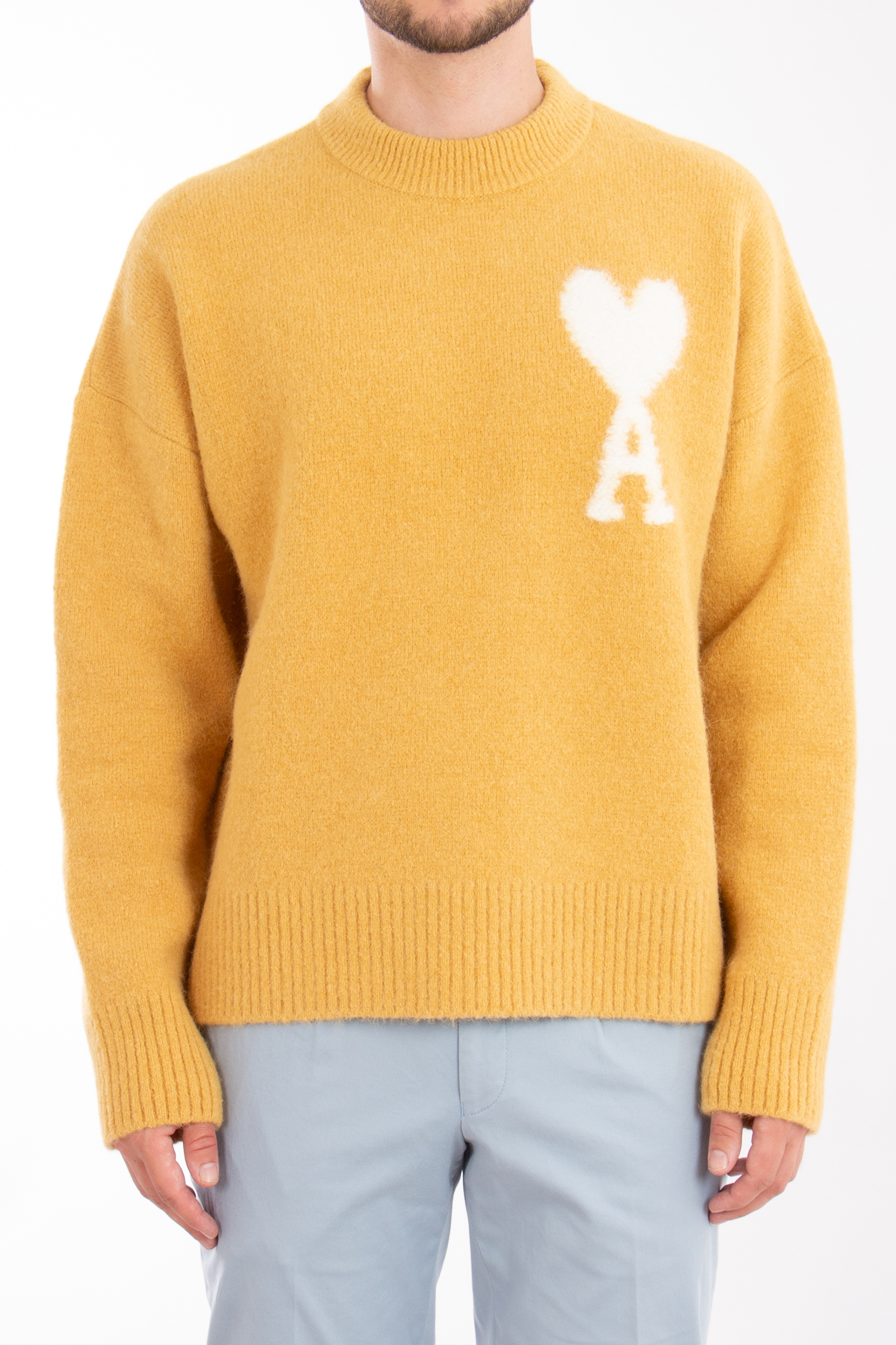 AMI PARIS Ami De Coeur Alpaca Blend Sweater