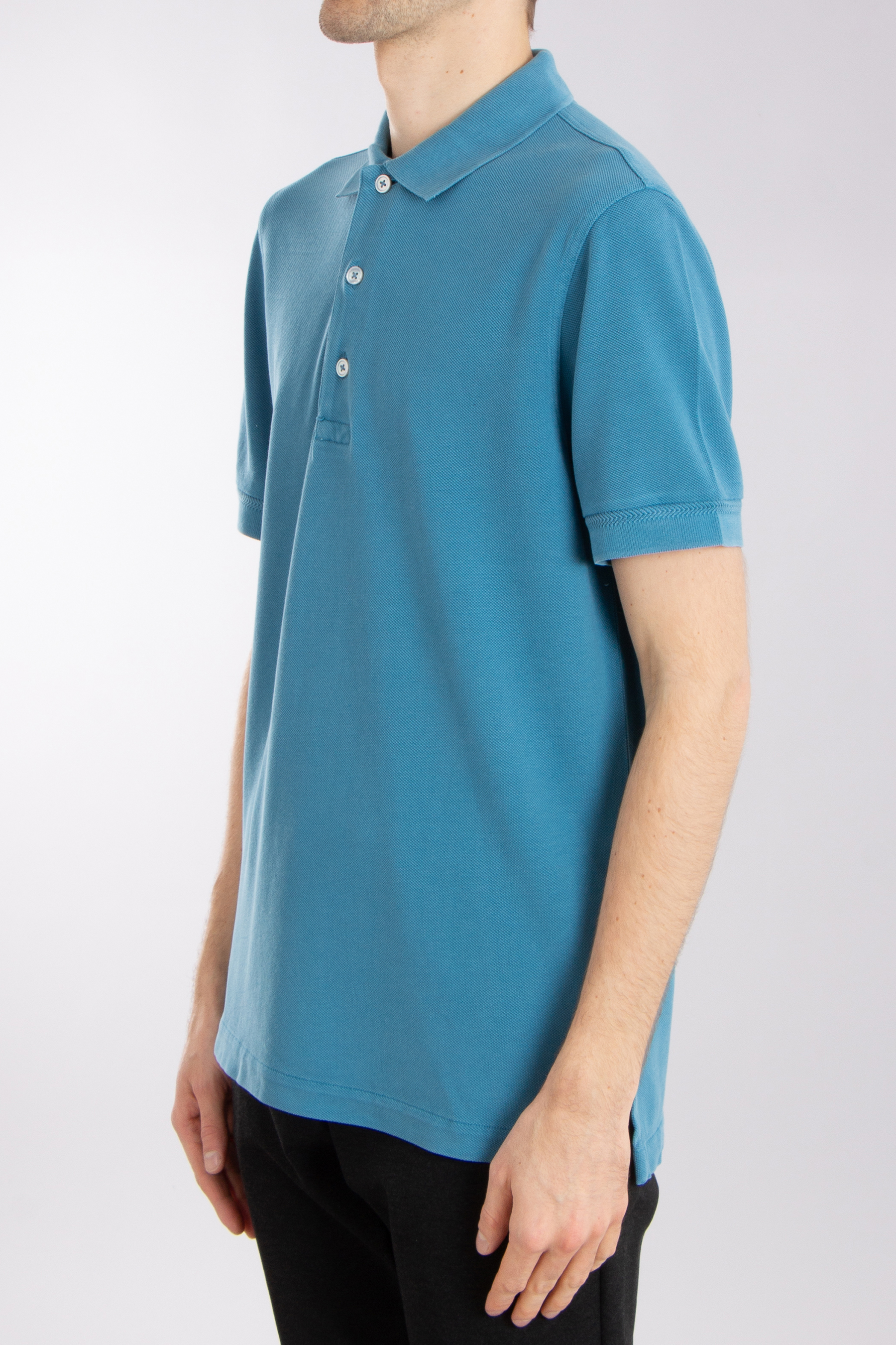 TOM FORD Garment-Dyed Lyocell-Cotton Piqué Polo Shirt