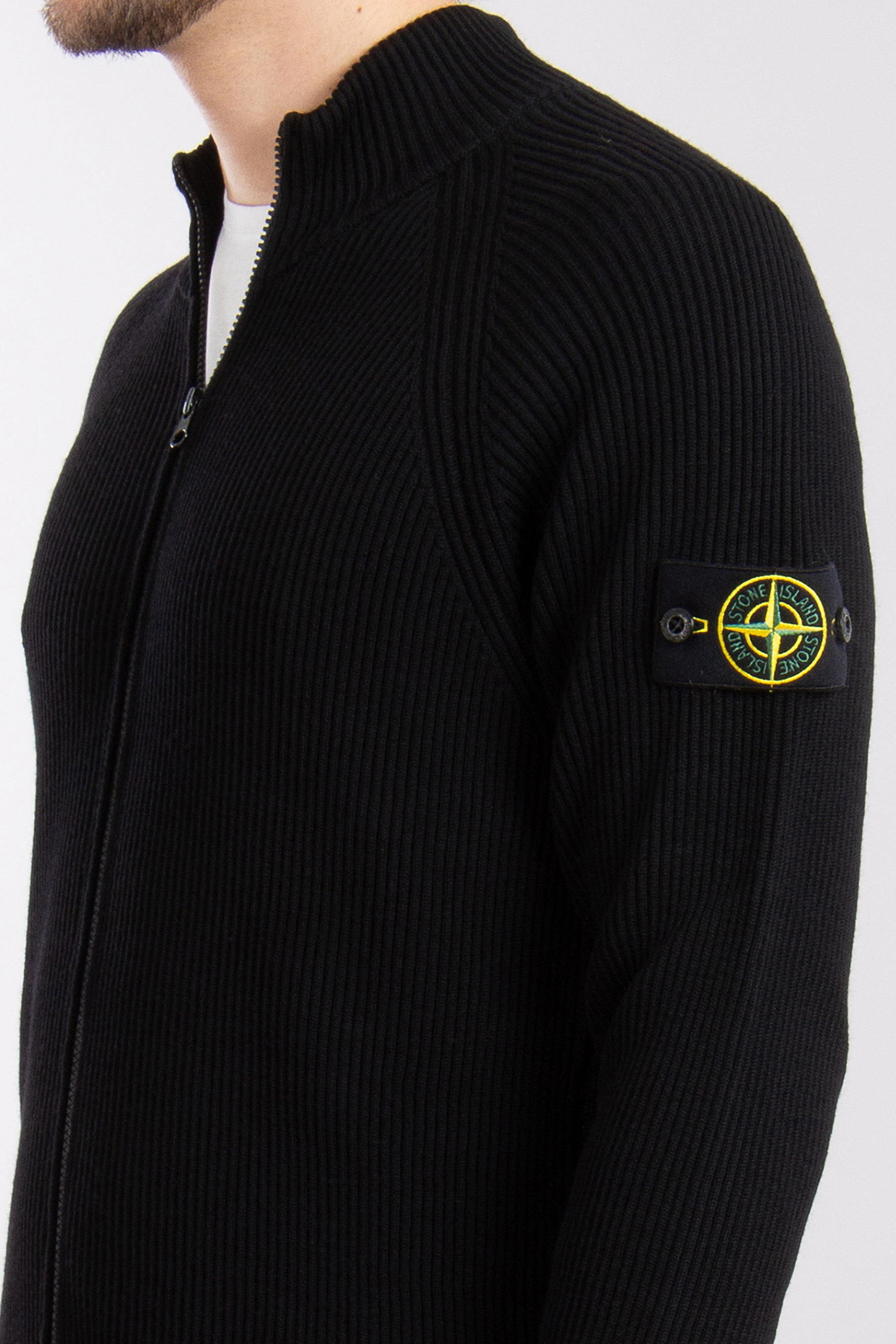 STONE ISLAND Virgin Wool Cardigan