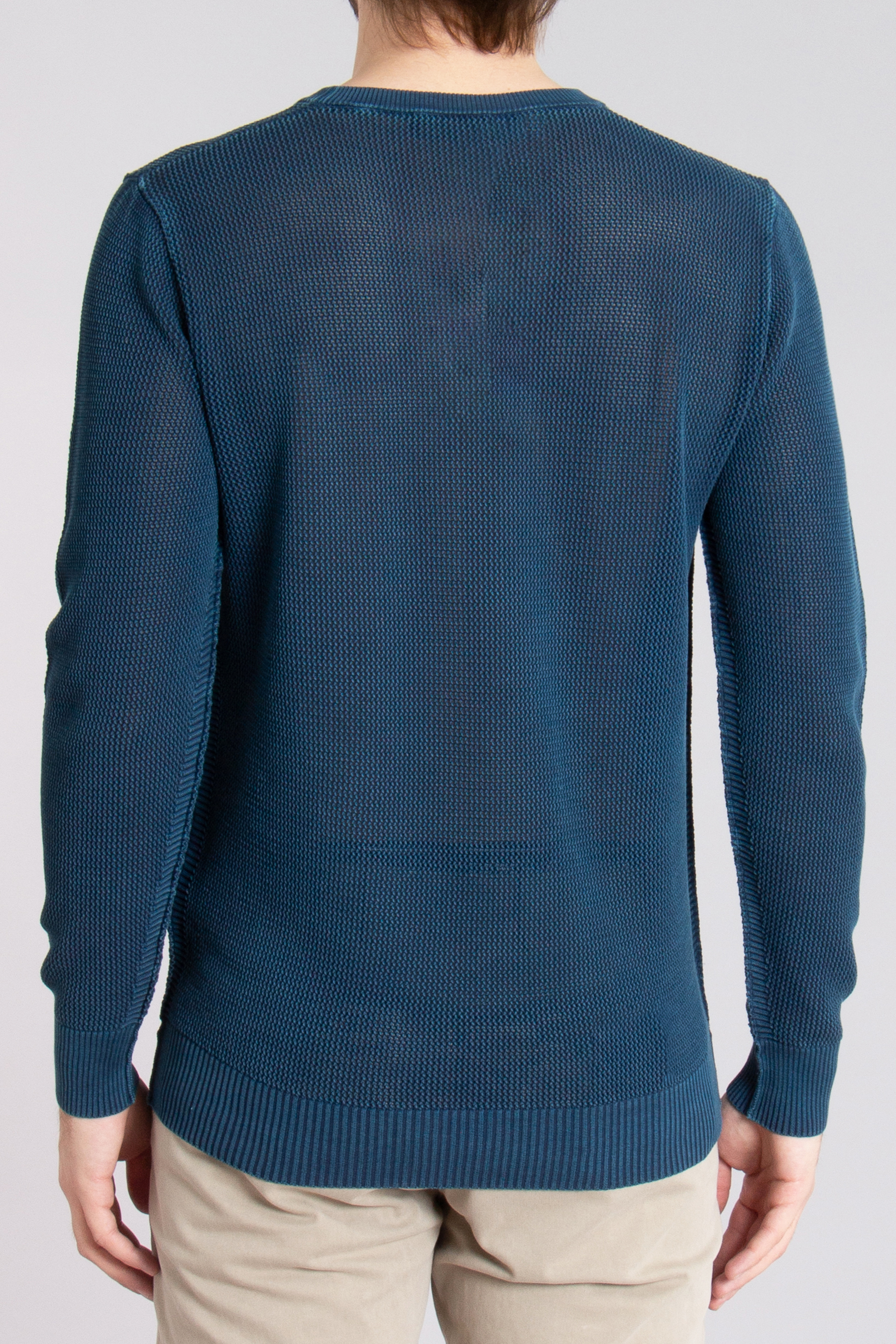 ROBERTO COLLINA Structured Cotton Knit Sweater