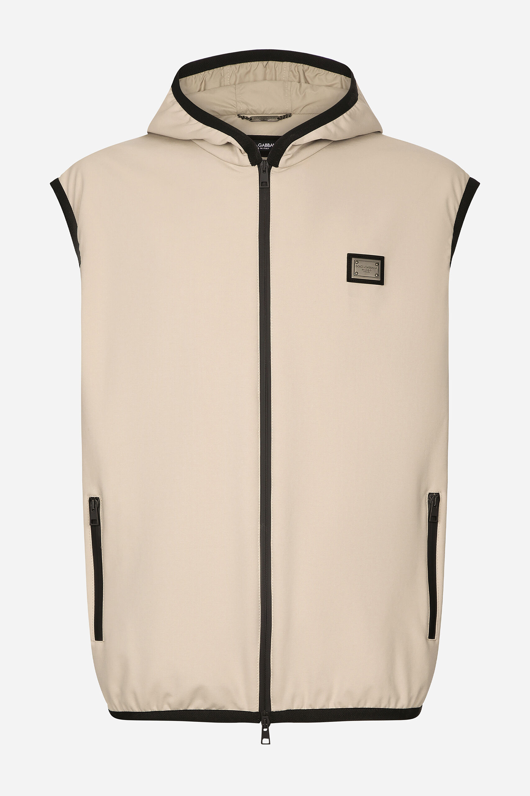 DOLCE & GABBANA Cotton Blend Stretch Vest