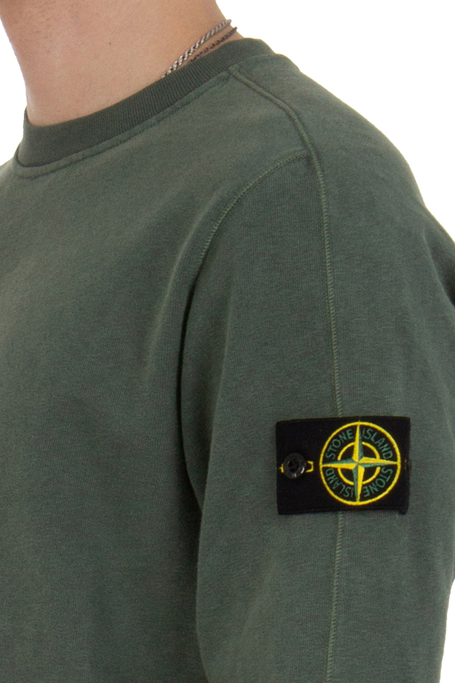 STONE ISLAND Old Treatment Cotton Sweatshirt