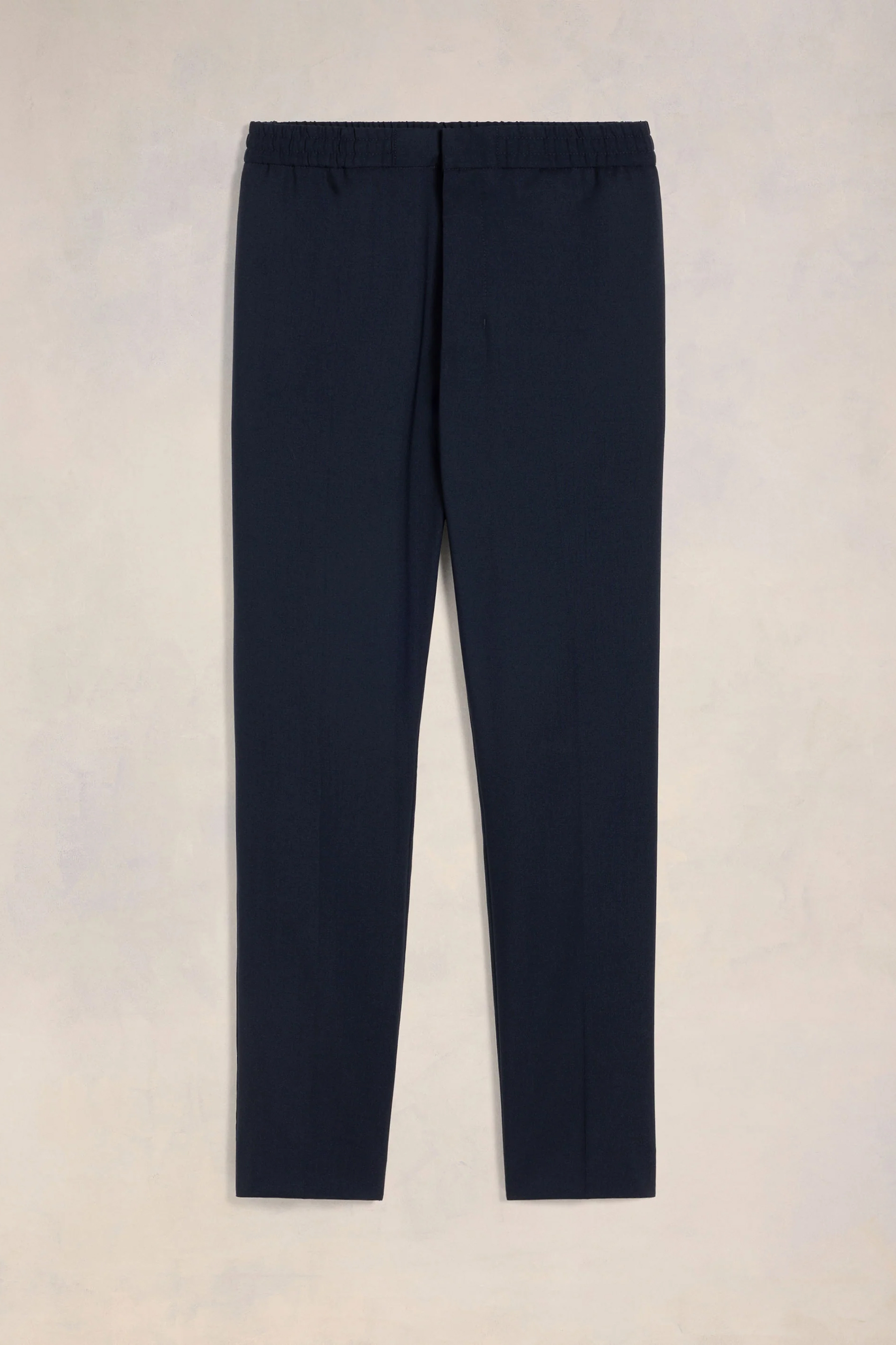 AMI PARIS Straight Leg Virgin Wool Canvas Pants