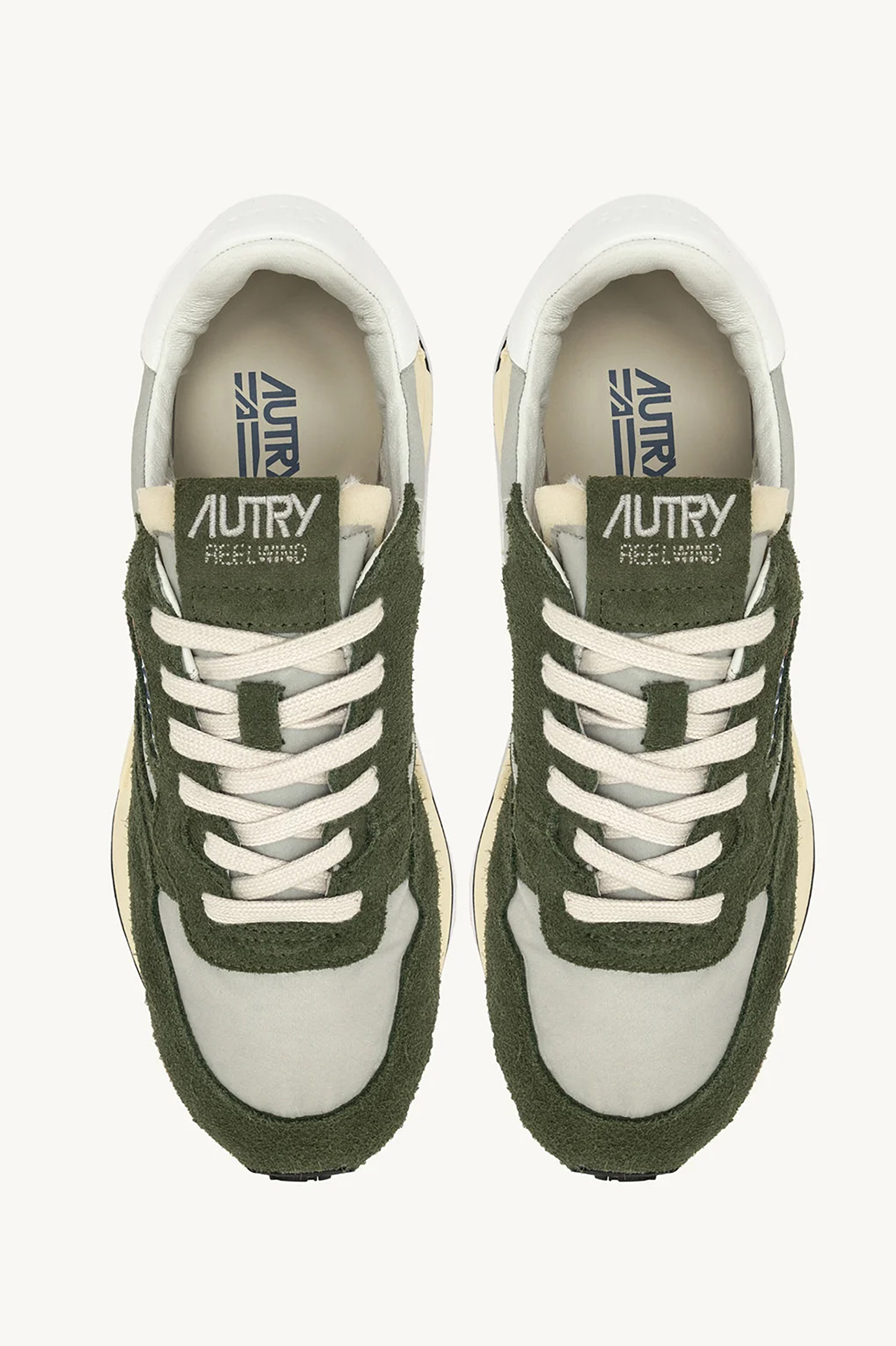 AUTRY Low Nylon & Suede Sneakers Reelwind