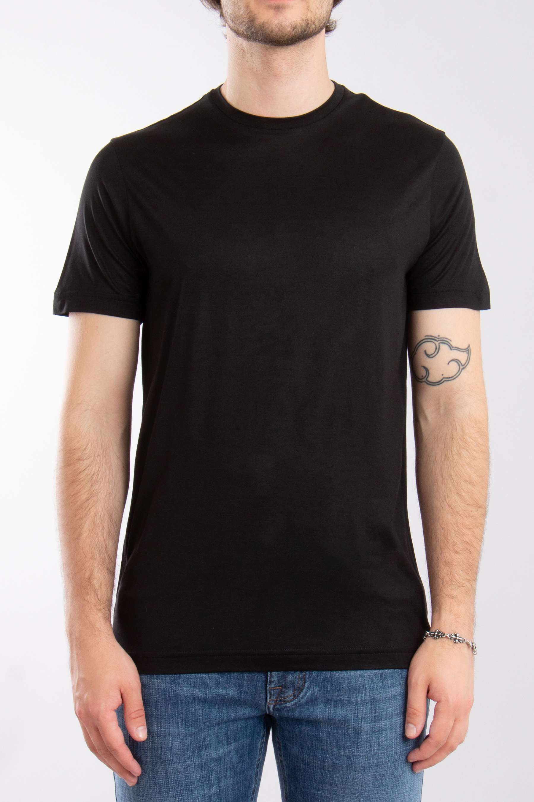 STEFAN BRANDT Silk Jersey T-Shirt Enno