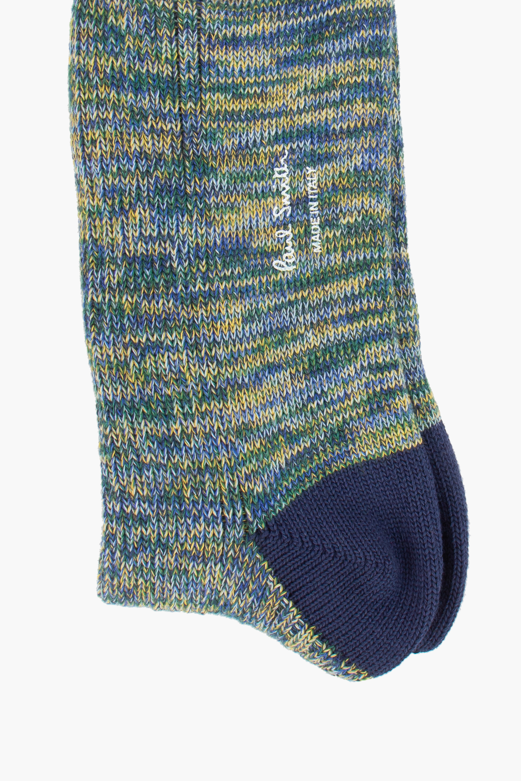 PAUL SMITH Organically Grown Cotton Blend Chunky Knit Socks Hector