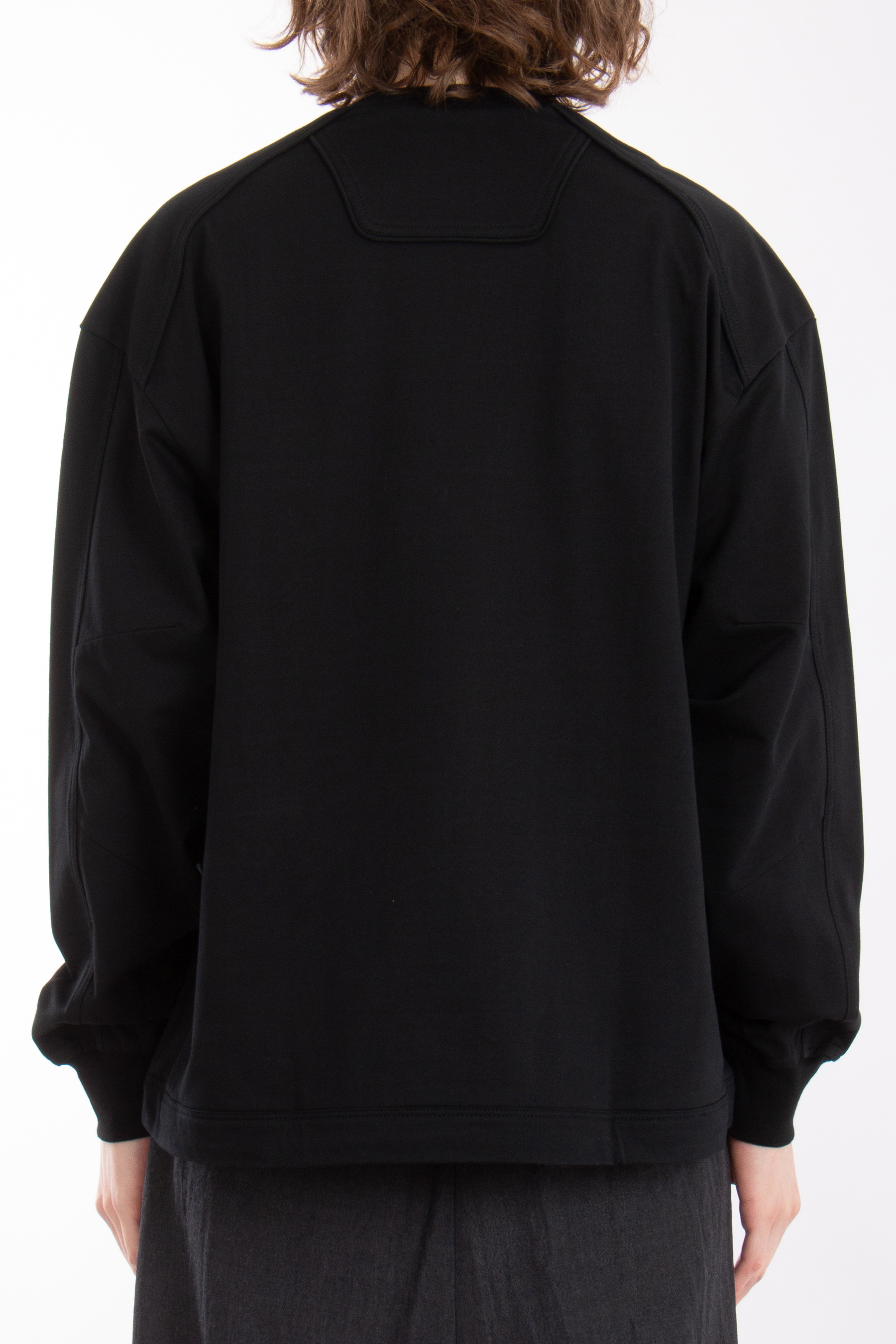 JUUN.J Hidden Pocket Cotton Sweatshirt