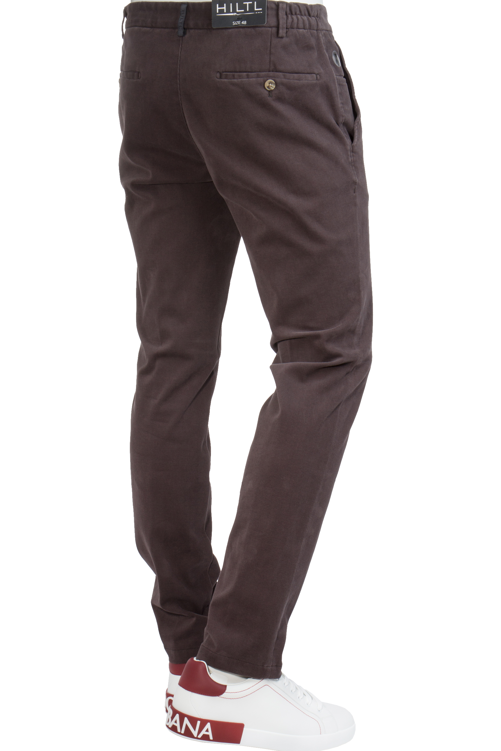 HILTL Soft Stretch Cotton Twill Chino Pants Trento