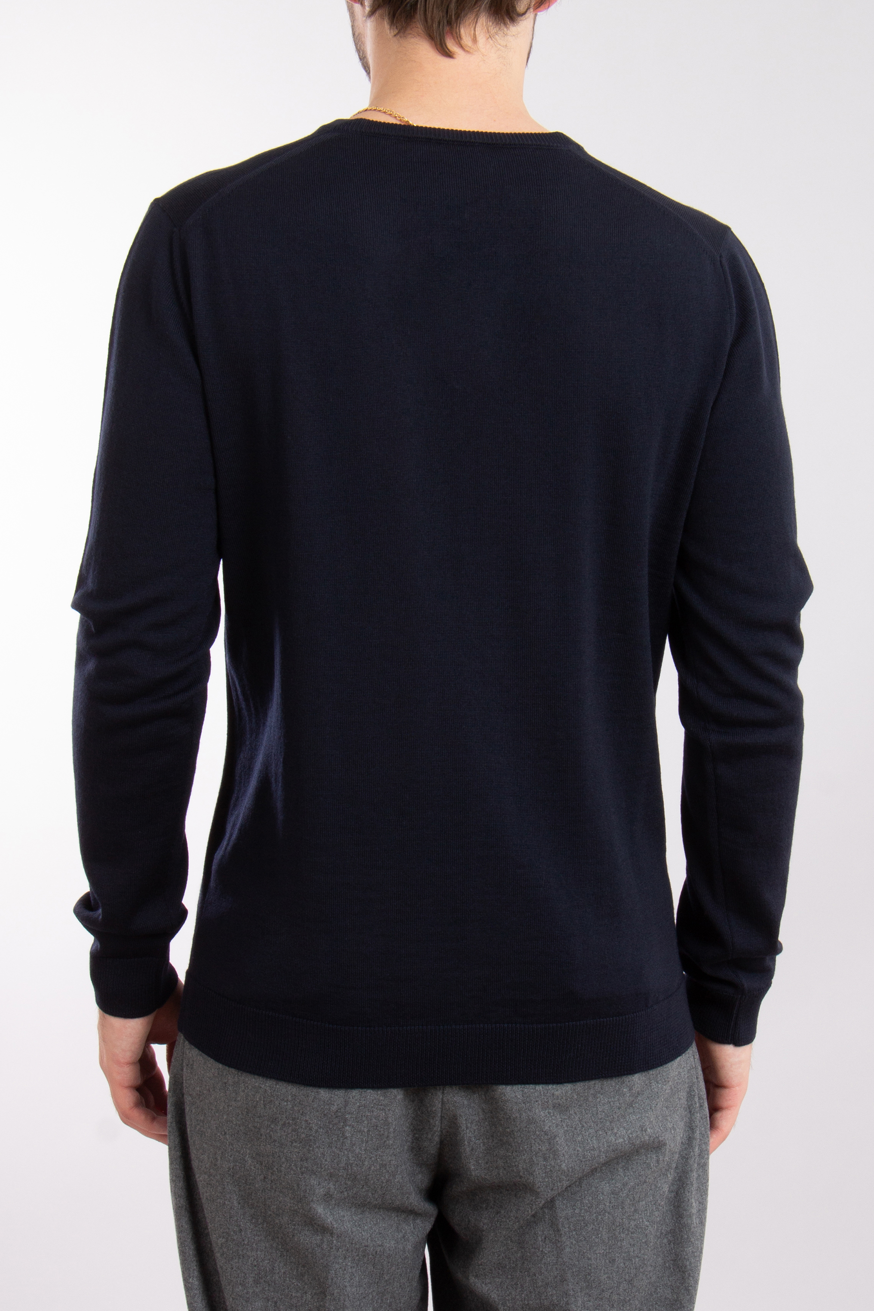 ROBERTO COLLINA Extrafine Wool V-Neck Sweater