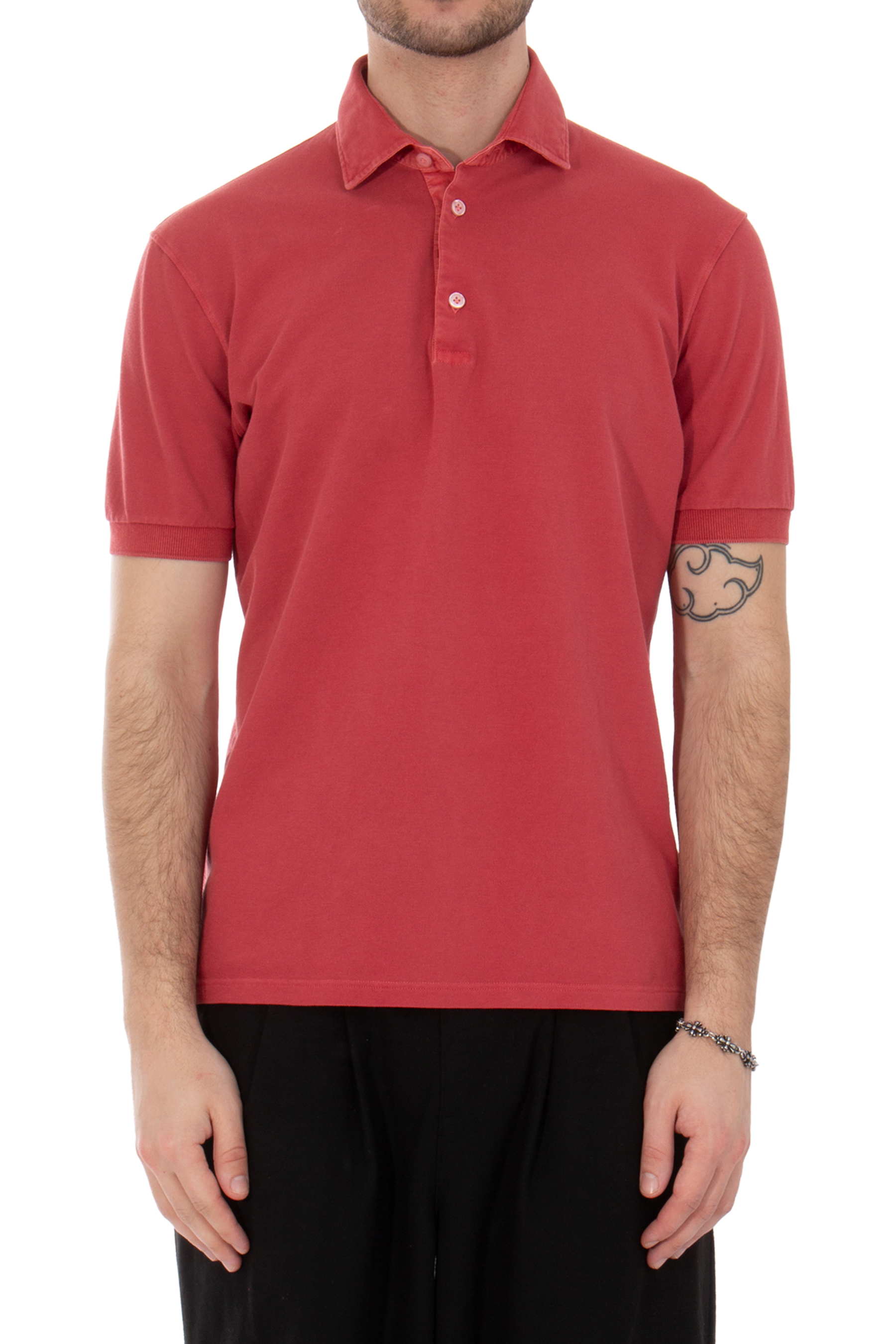 SONRISA Cotton Piqué Polo Shirt