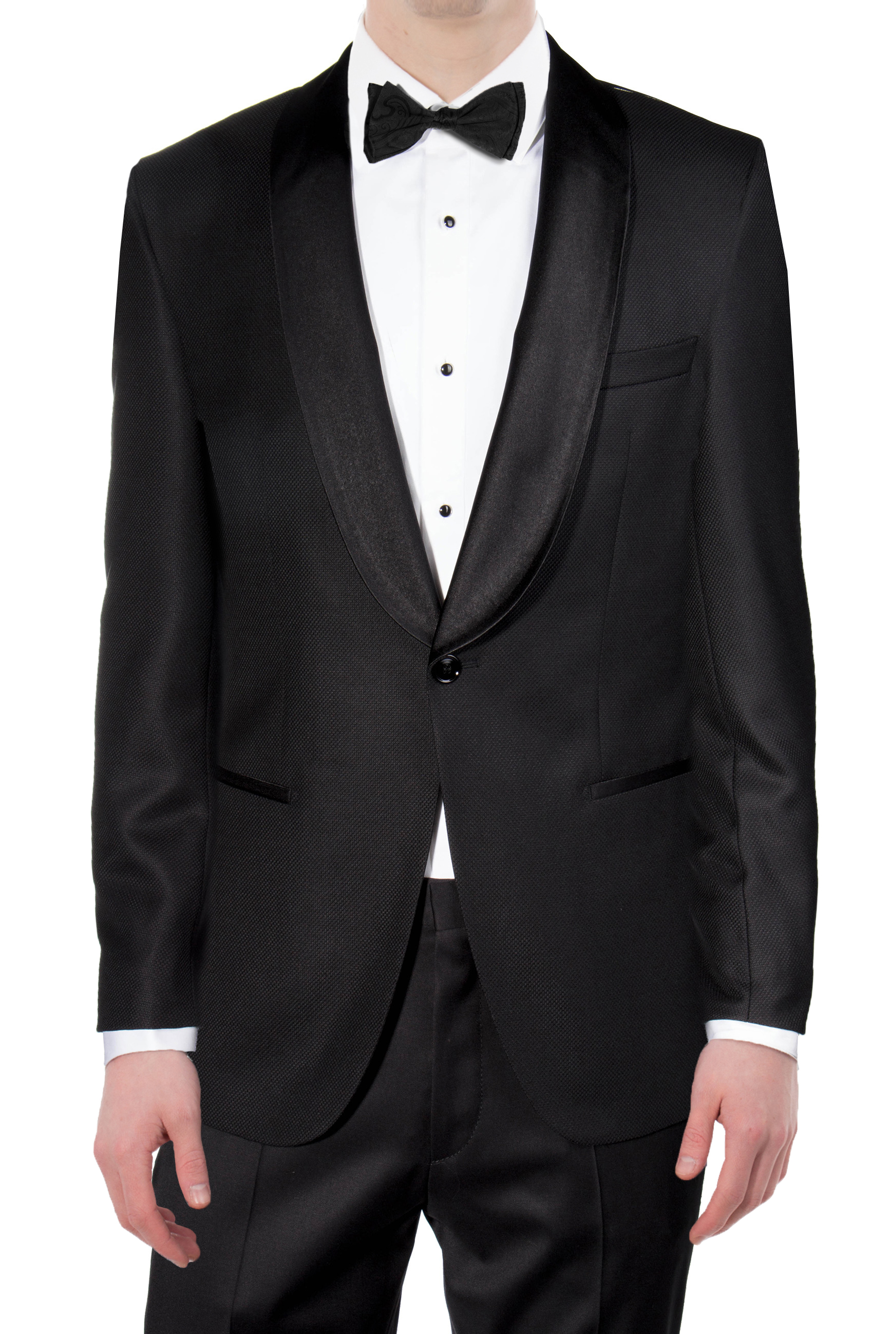 BOSS Virgin Wool Tuxedo Jacket T-Herve