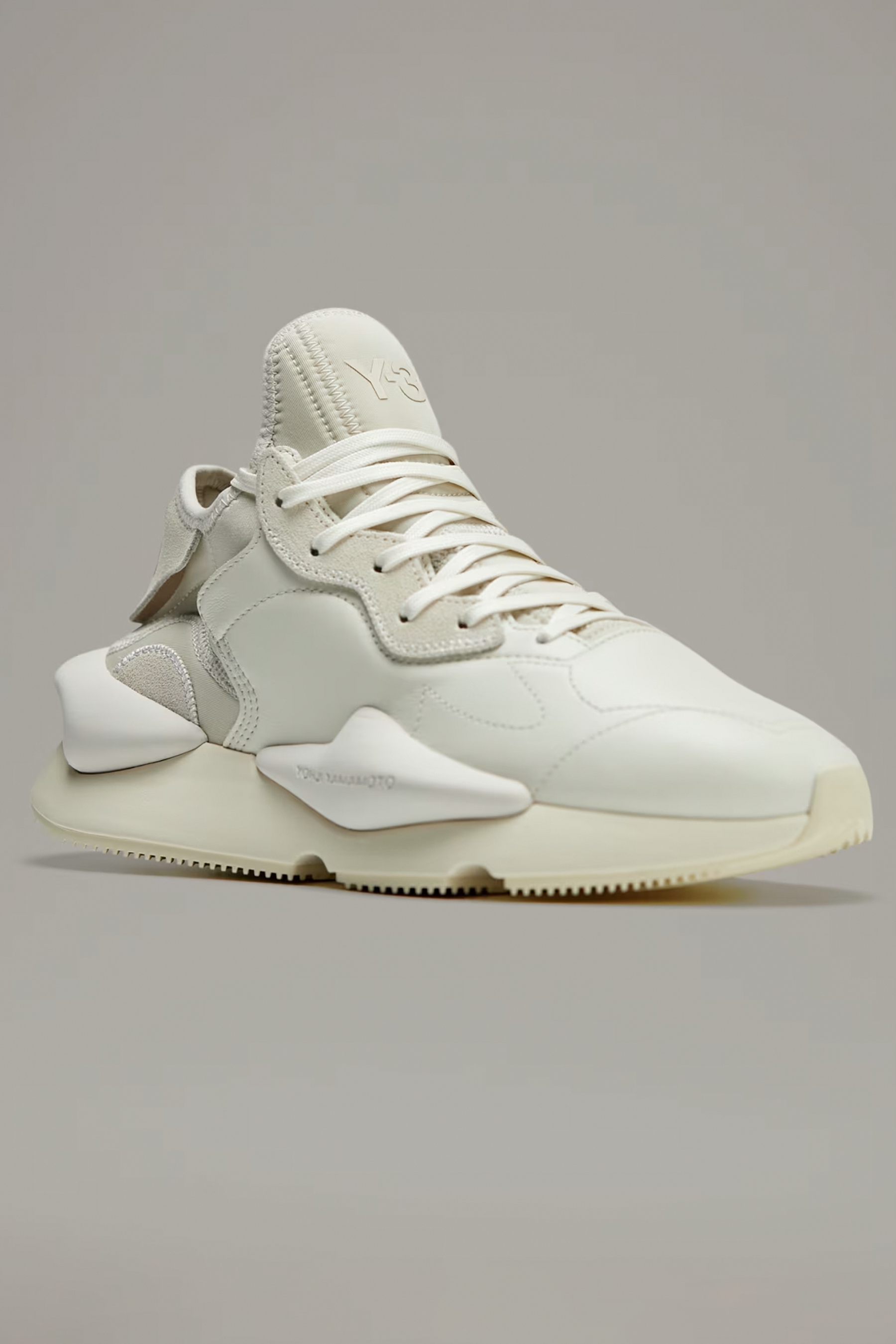 Y-3 Leather & Neoprene Sneakers Kaiwa