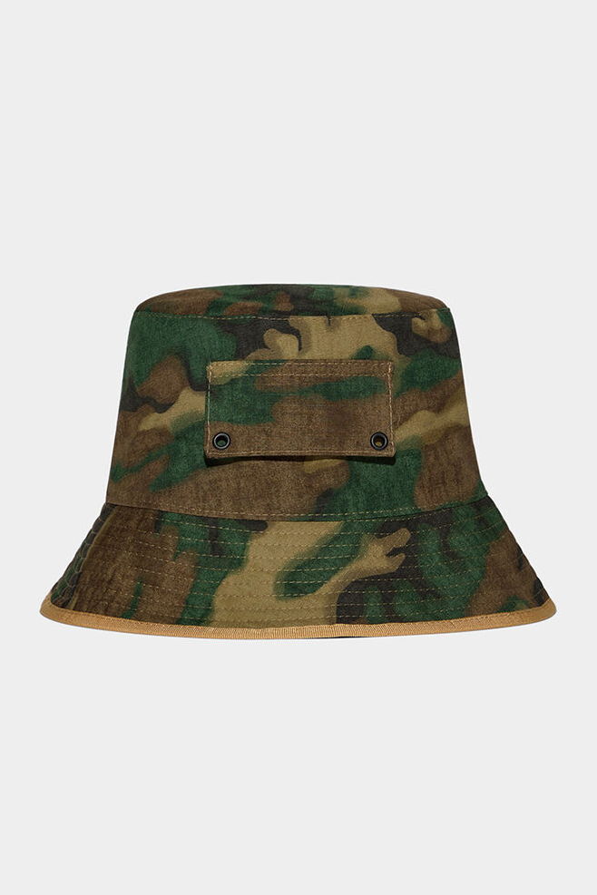 DSQUARED2 Camouflage Zip Pocket hat