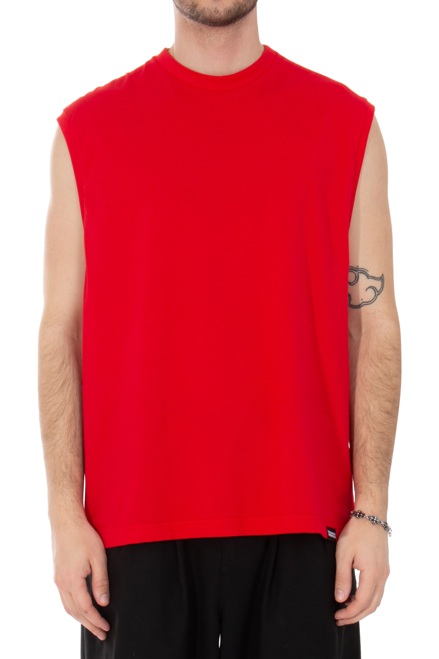 DSQUARED2 Technicolor Cotton Stretch Jersey Tank Top