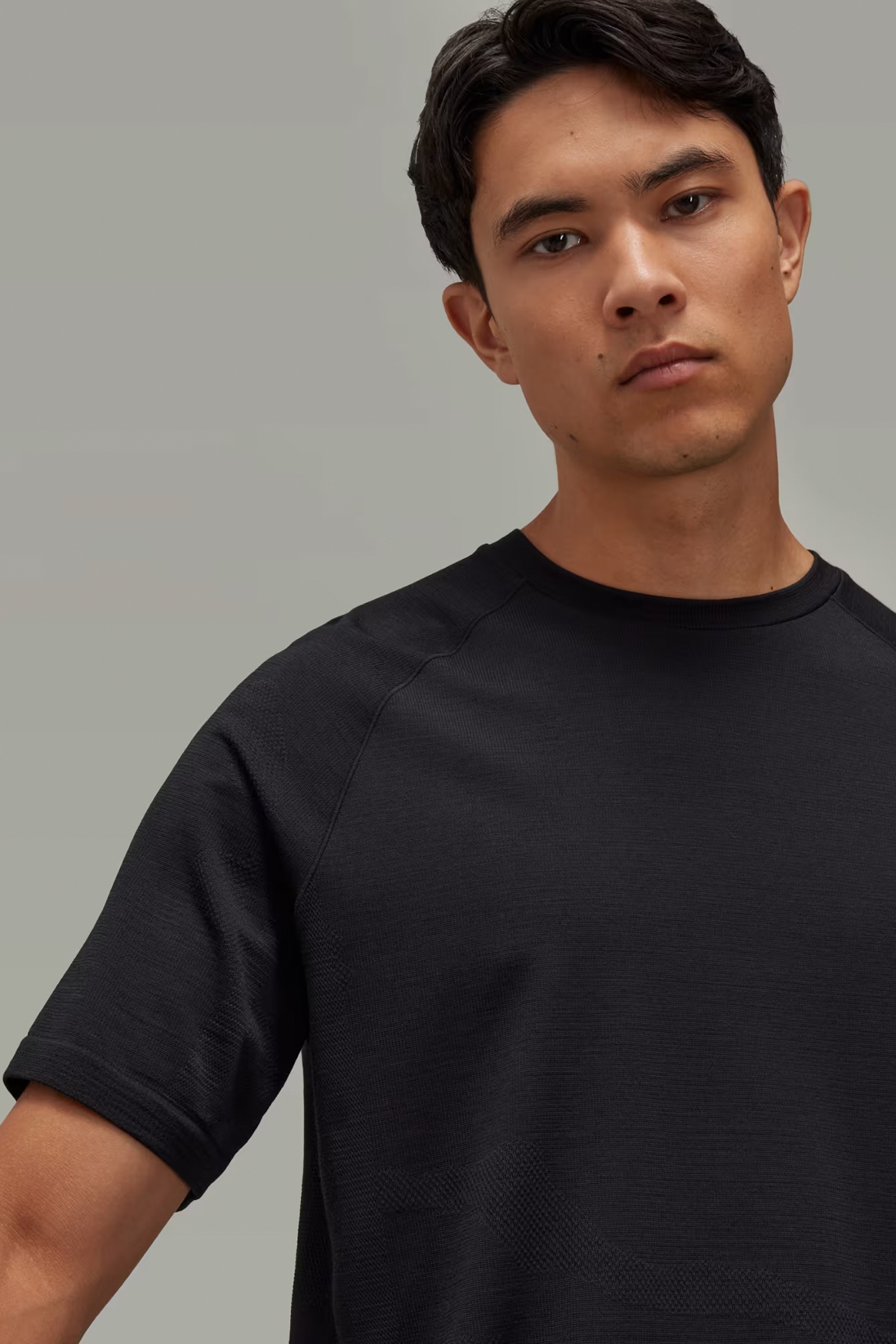 Y-3 Recycled Polyester-Wool Blend Running T-Shirt