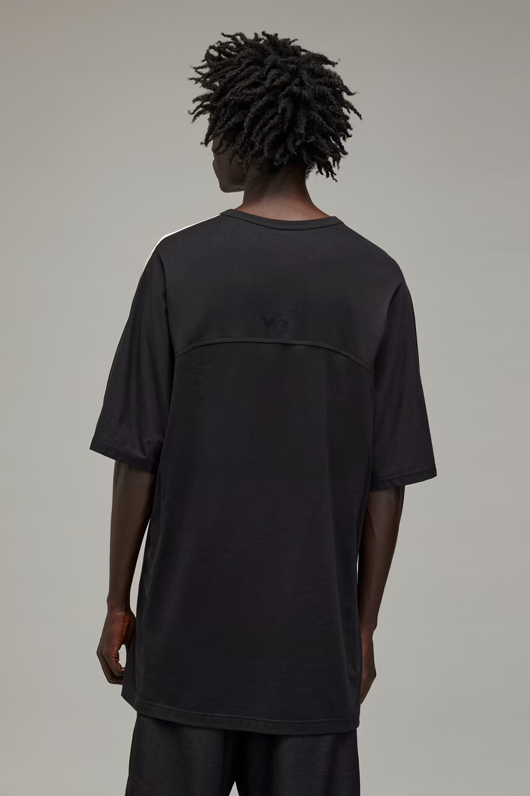 Y-3 3-Stripes Cotton Jersey T-Shirt