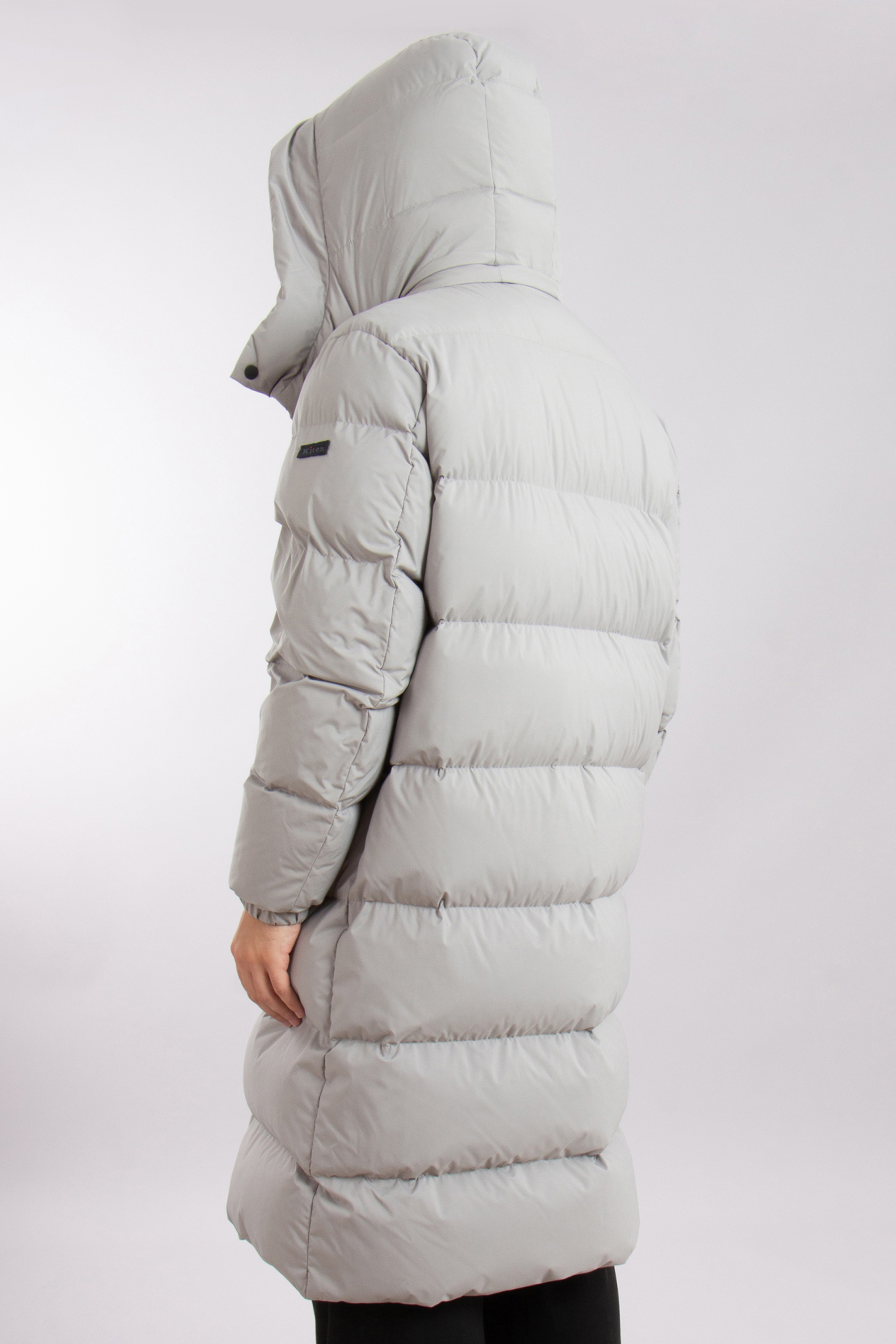 KITON Quilted Technical Fabric Down Coat