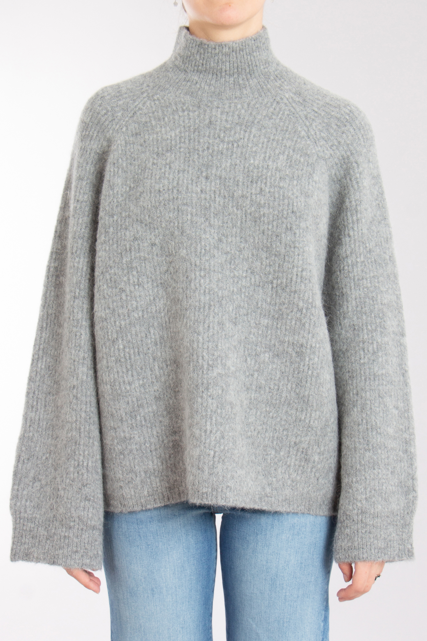 IHEART Oversized Alpaca-Wool-Blend Sweater Ilaydana 