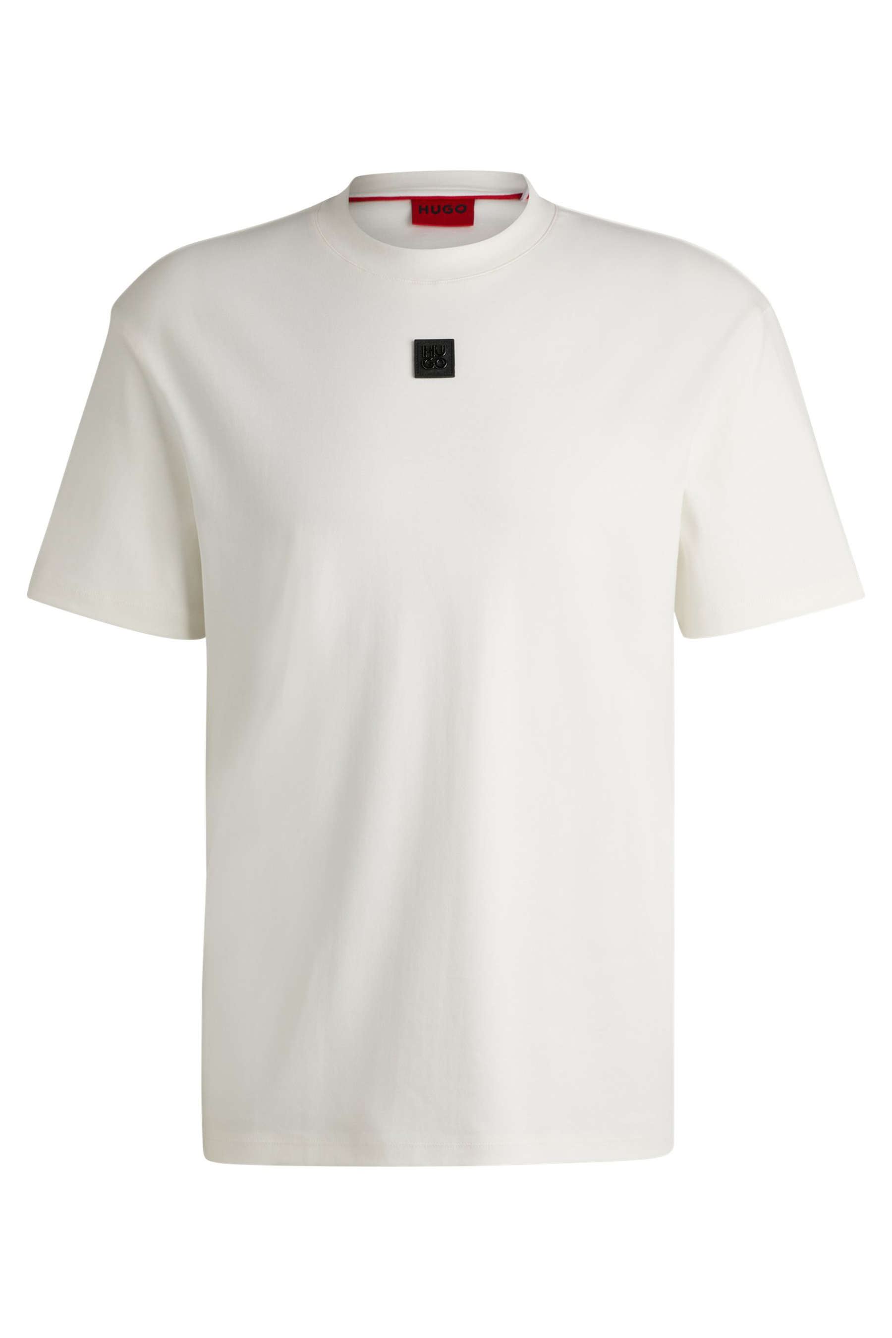 HUGO Regular Fit Interlock-Cotton T-Shirt Dalile