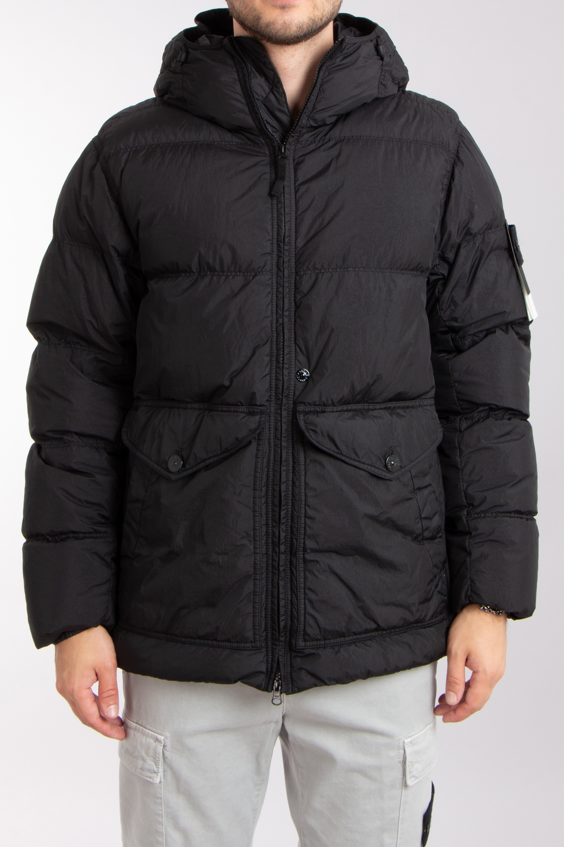 STONE ISLAND Crinkle Reps Recycled Nylon Down Jacket