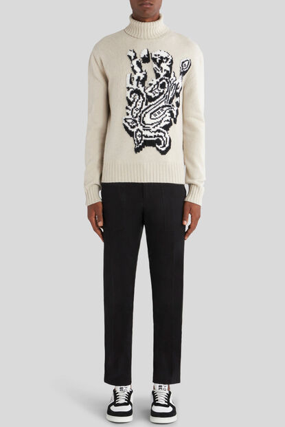 ETRO Cotton-Stretch Slim-Fit Pants 