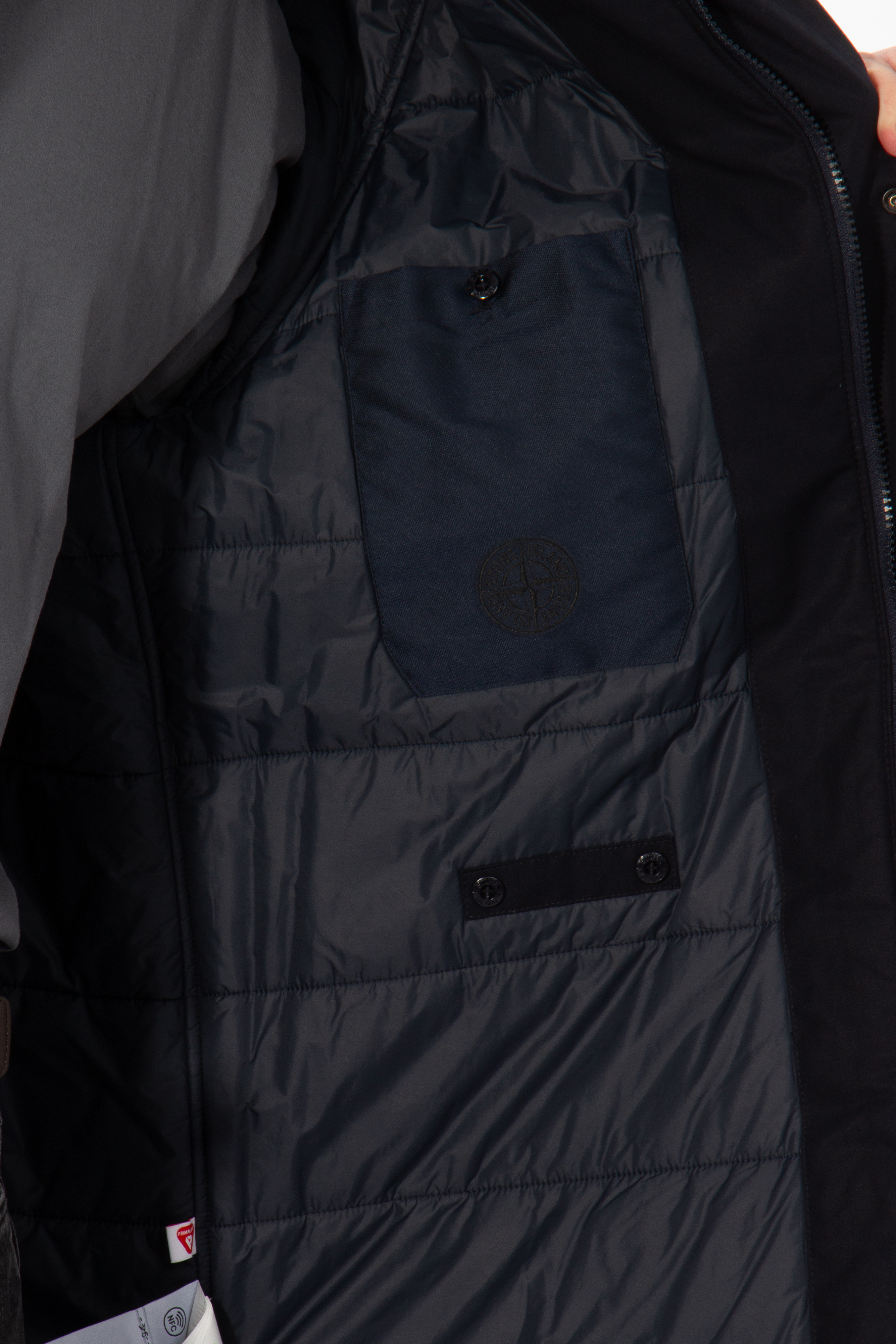 STONE ISLAND Padded Ghost Piece Cotton Coat