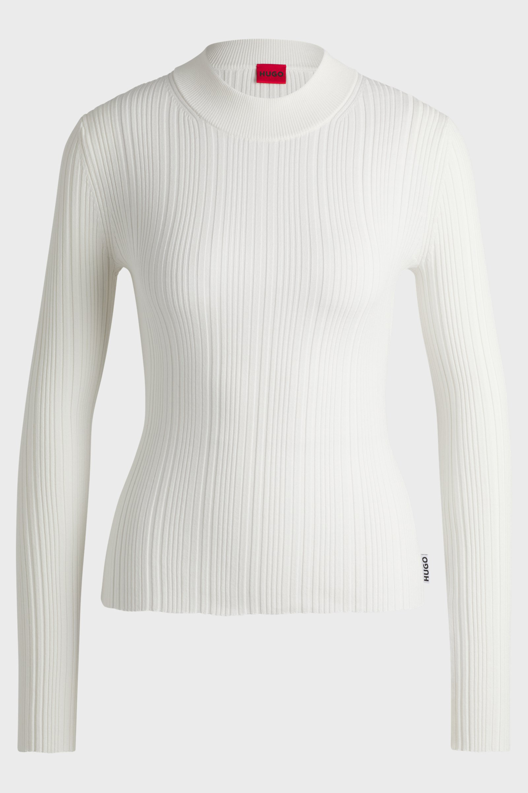 HUGO Slim Fit Ribbed Sweater Sarphammy