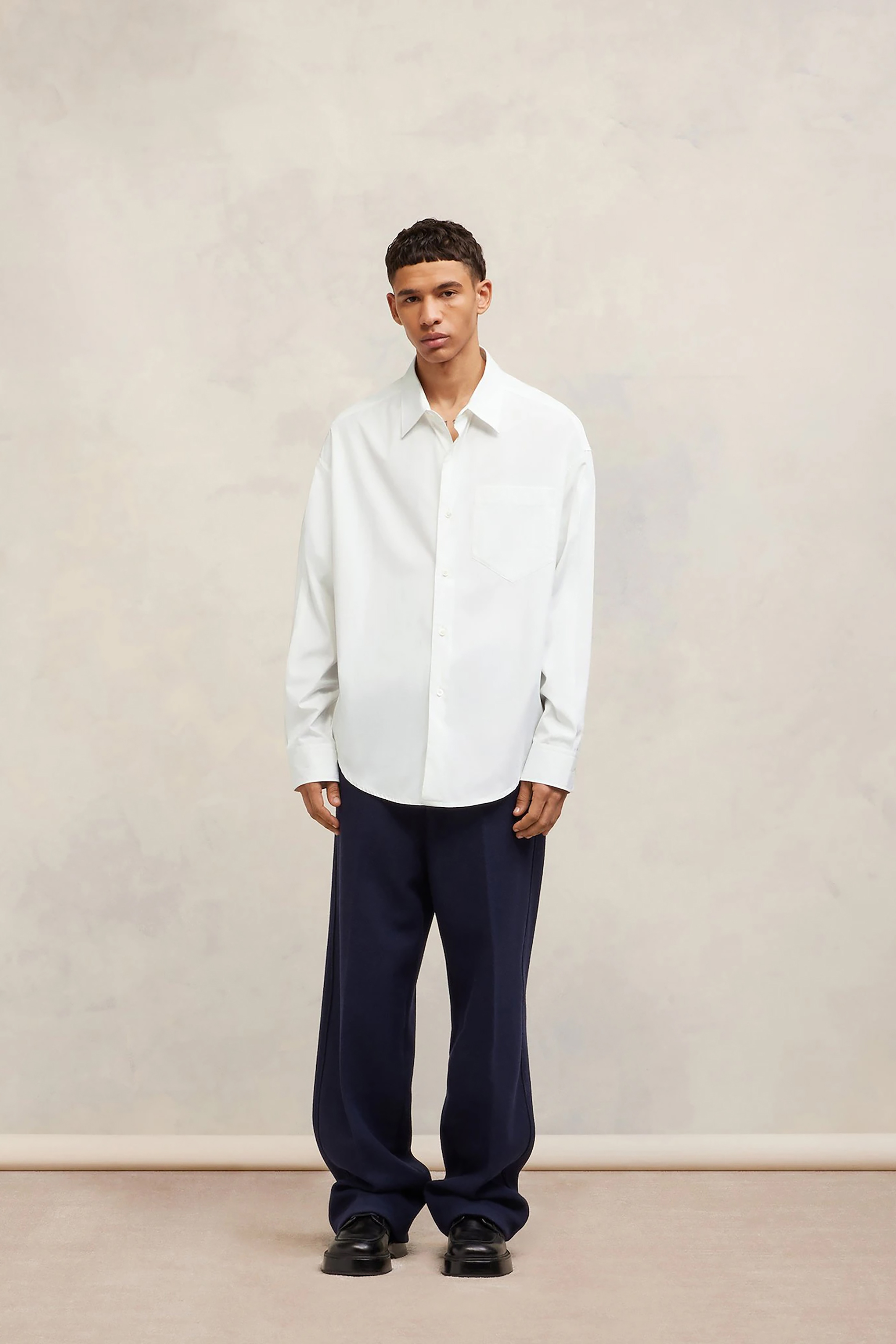 AMI PARIS Cotton Poplin Shirt 