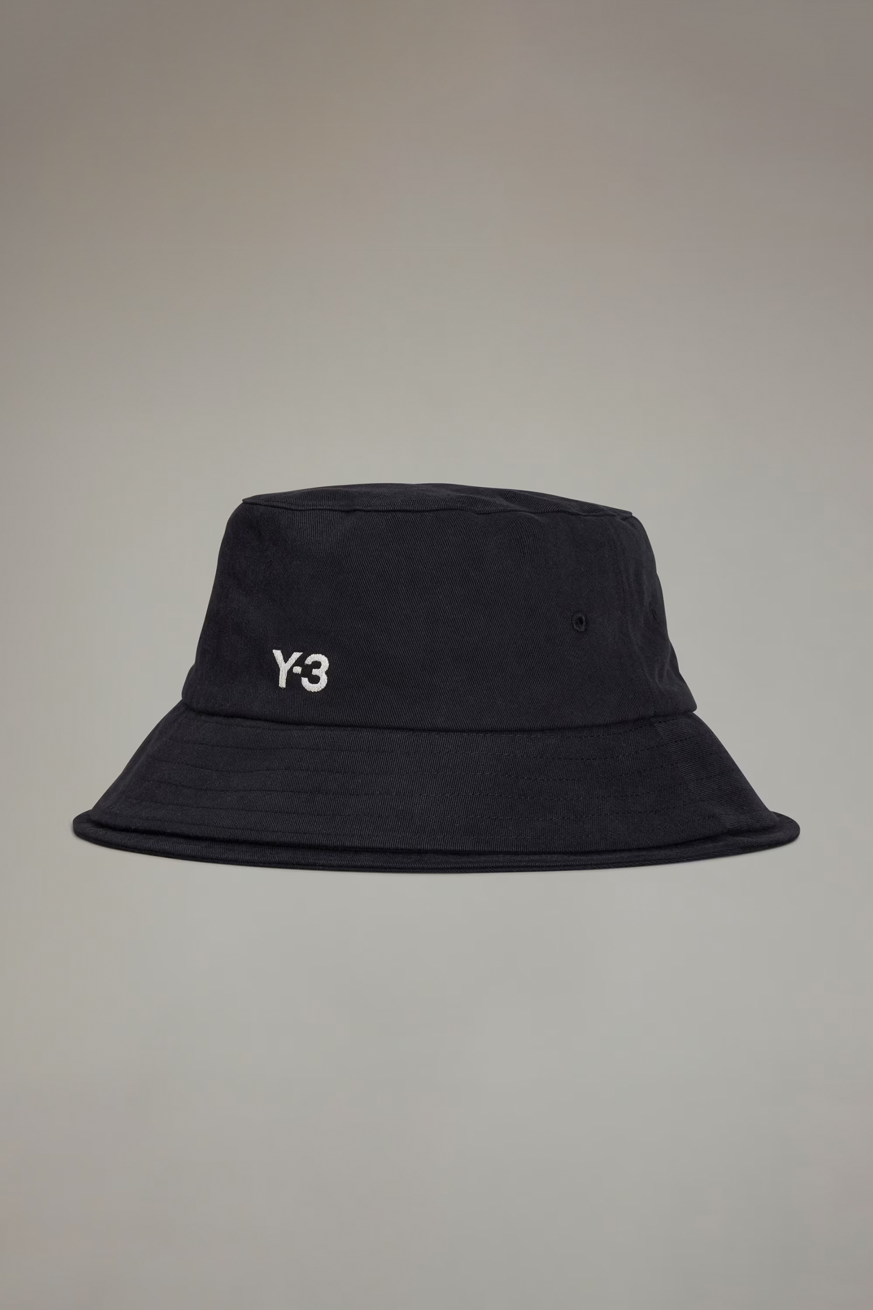 Y-3 3-Stripes Cotton Twill Bucket Hat