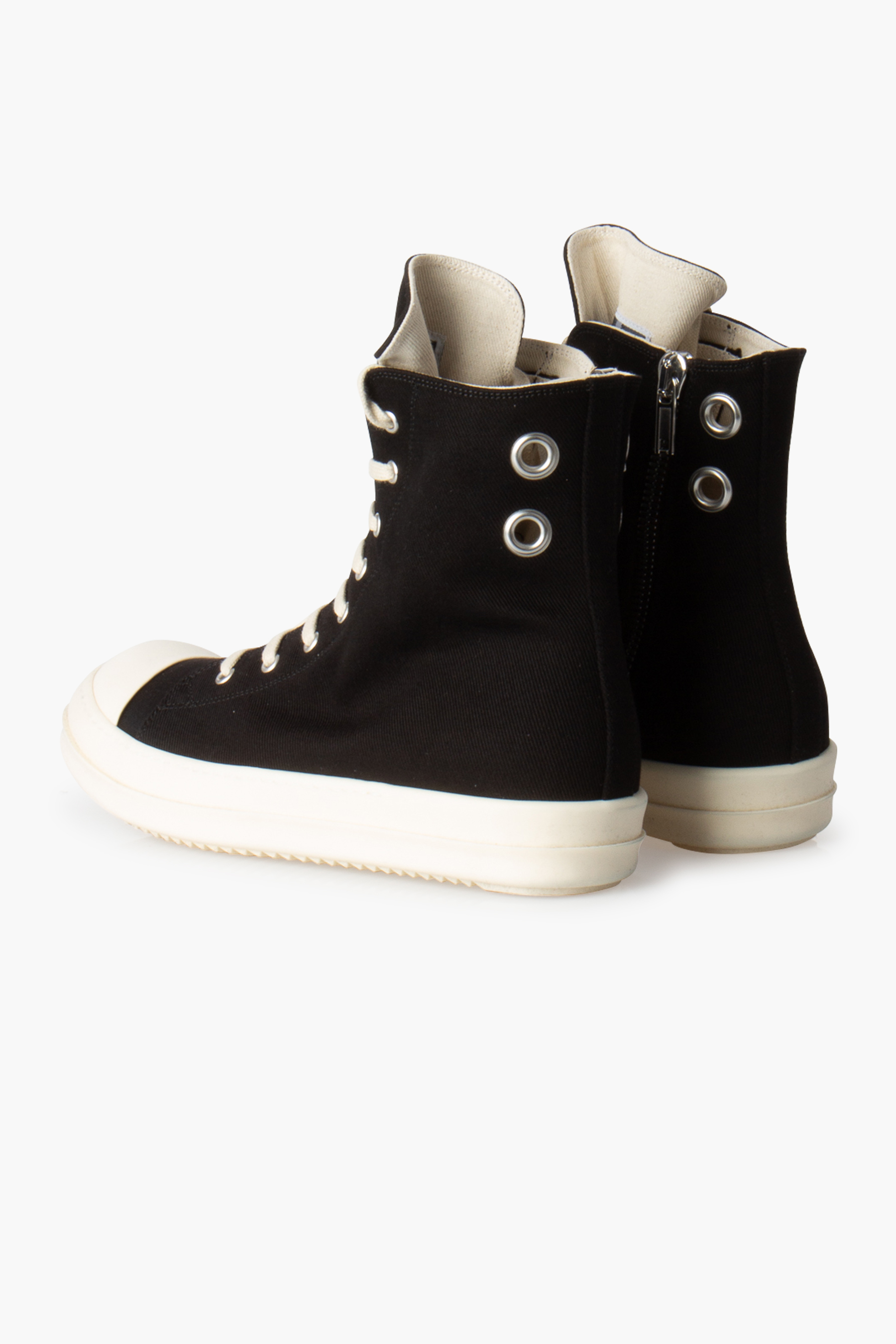 RICK OWENS DRKSHDW Overdyed Denim Sneakers