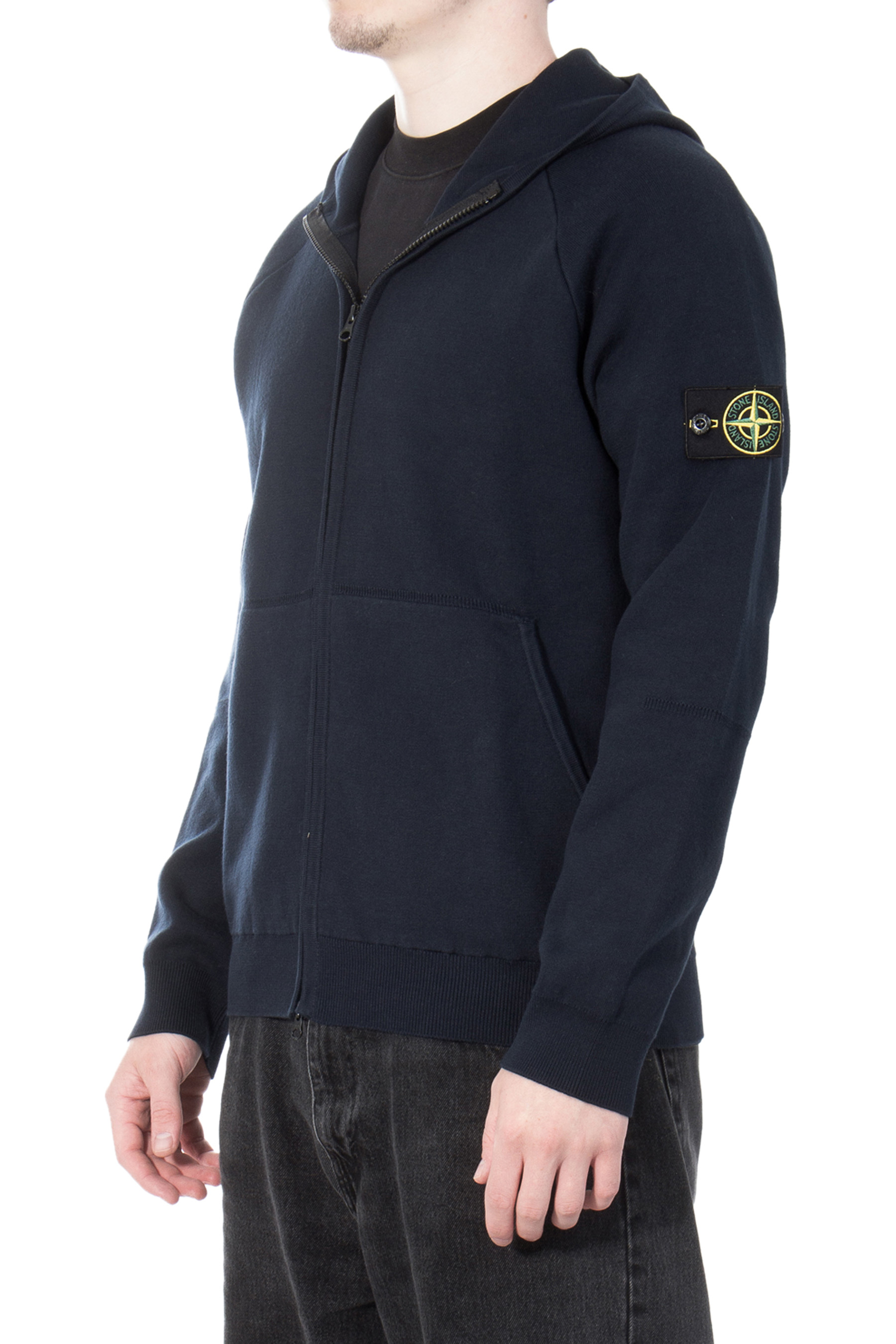 STONE ISLAND Cotton Blend Cardigan