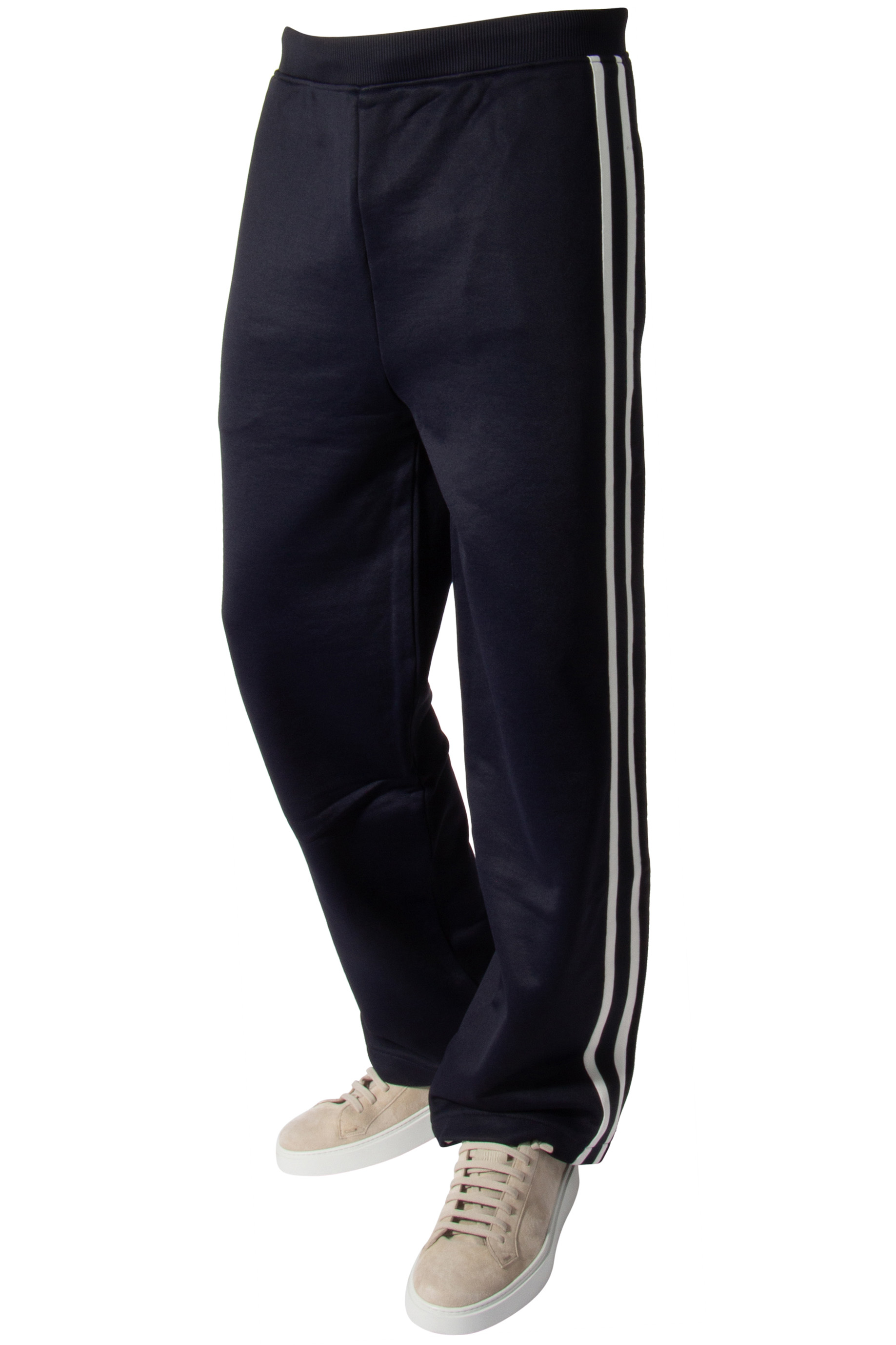 AMI PARIS Nylon-Cotton Blend Track Pants