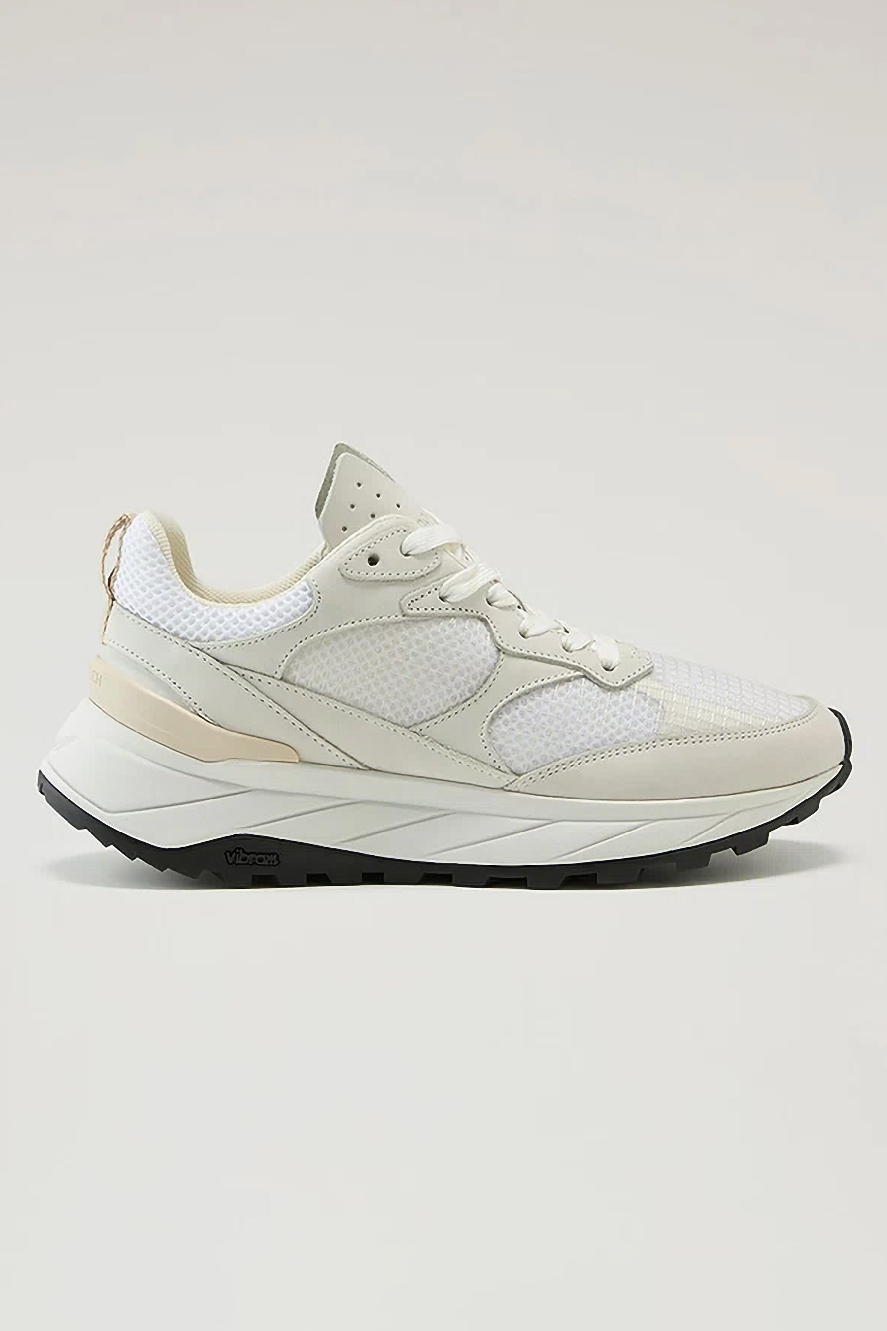 WOOLRICH Nubuk Leather & Ripstop Running Sneakers