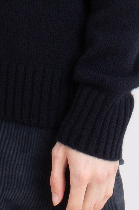 ALLUDE Cashmere Half Zip Sweater