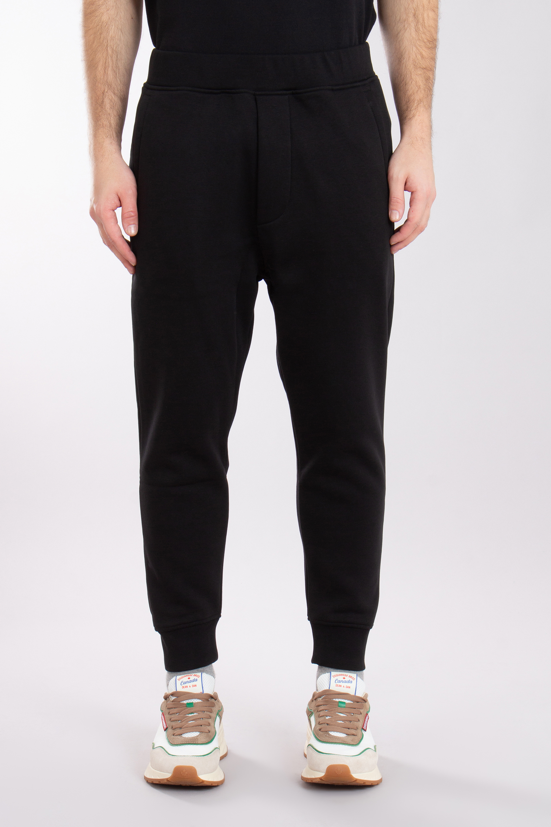 DSQUARED2 Cotton Blend Relax Dean Fit Sweatpants