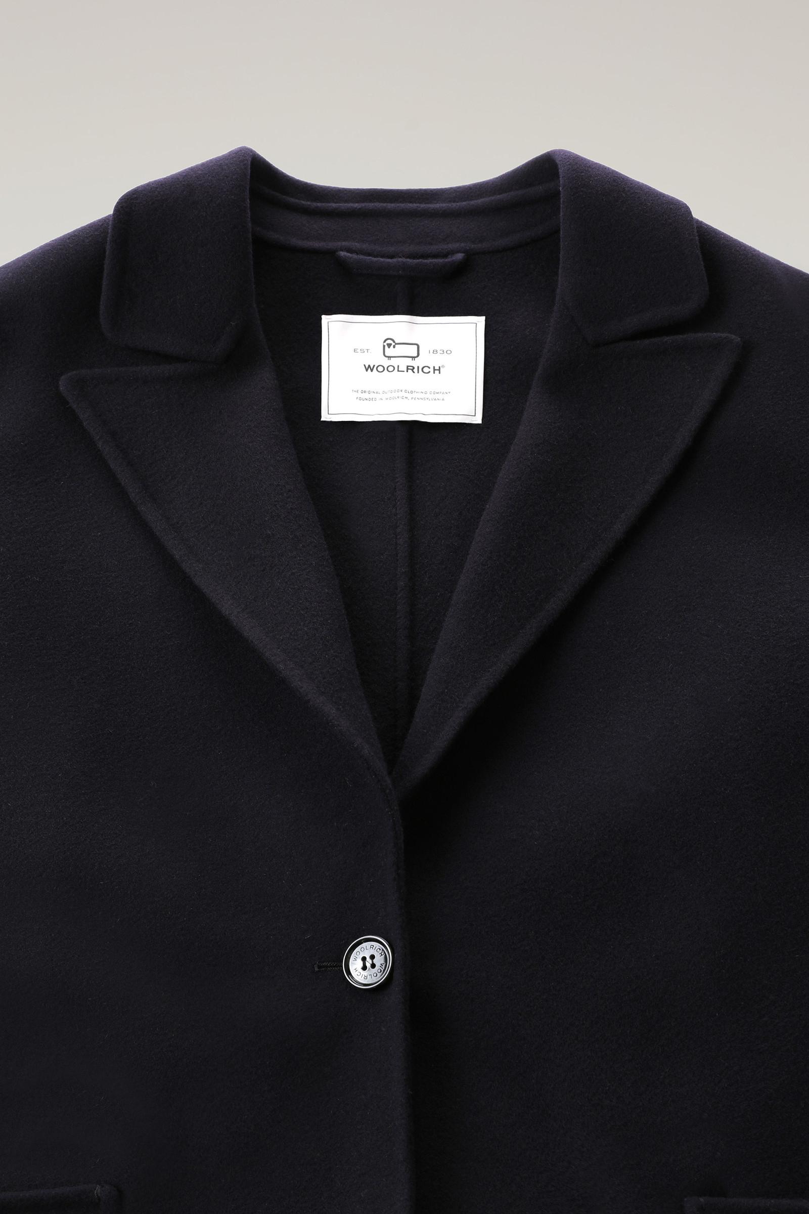 WOOLRICH Manteco Double Wool Coat