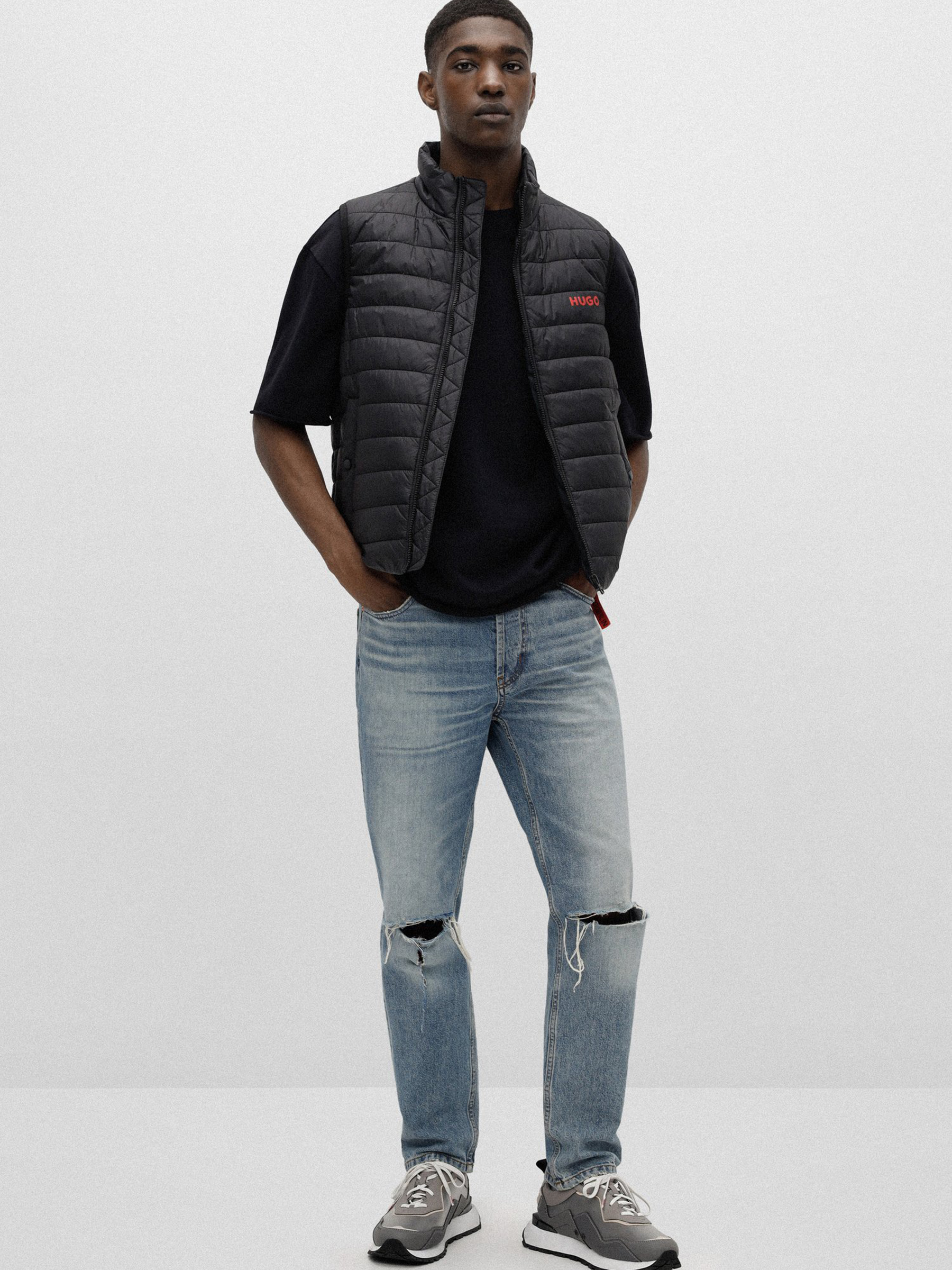 HUGO Padded Recycled Nylon Vest Bentino