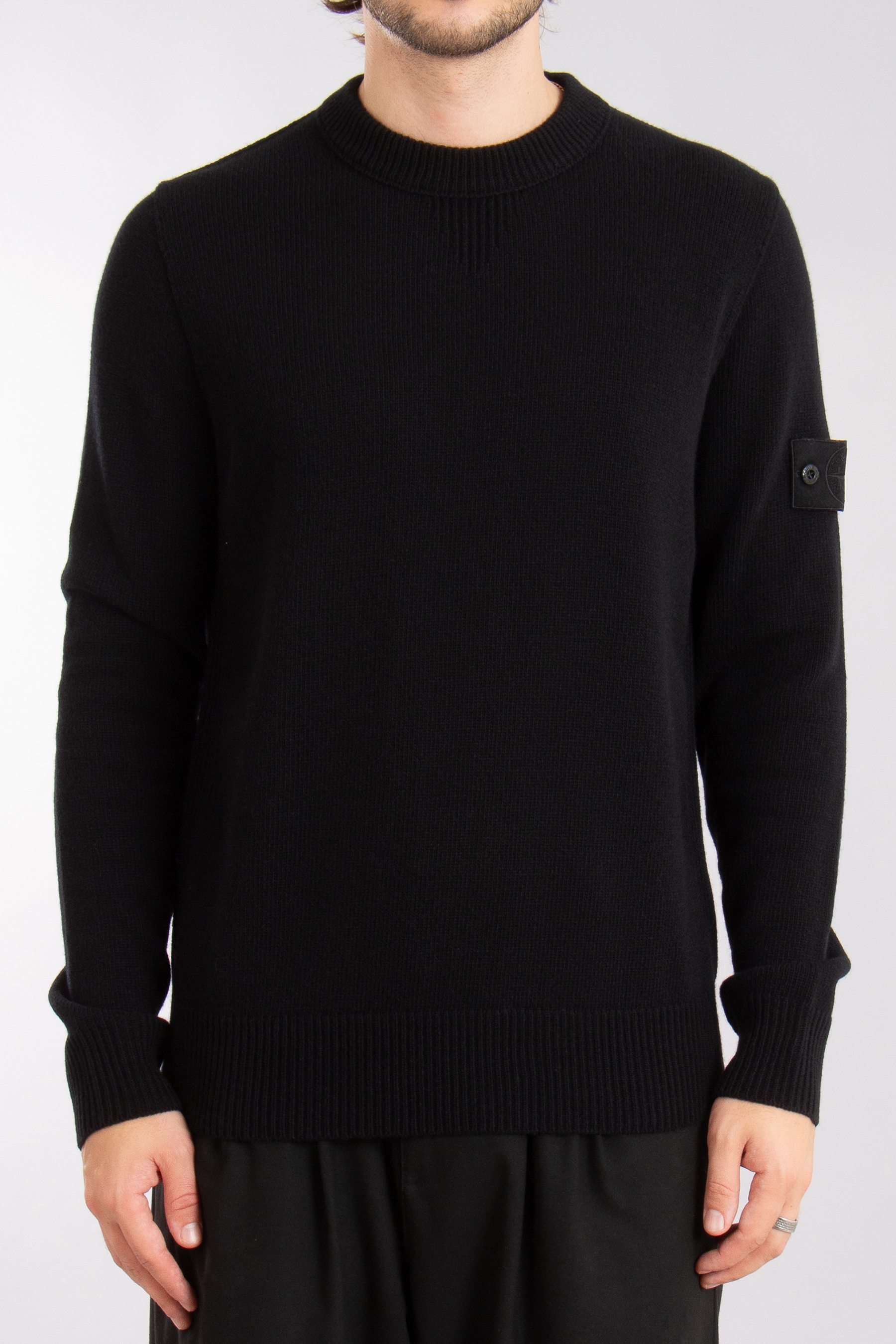 STONE ISLAND Ghost Piece Virgin Wool Sweater