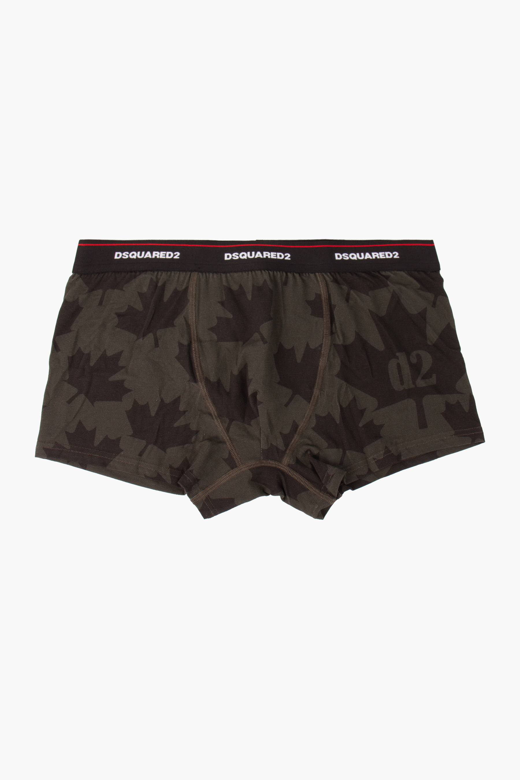 DSQUARED2 Patterned Cotton Stretch Trunk